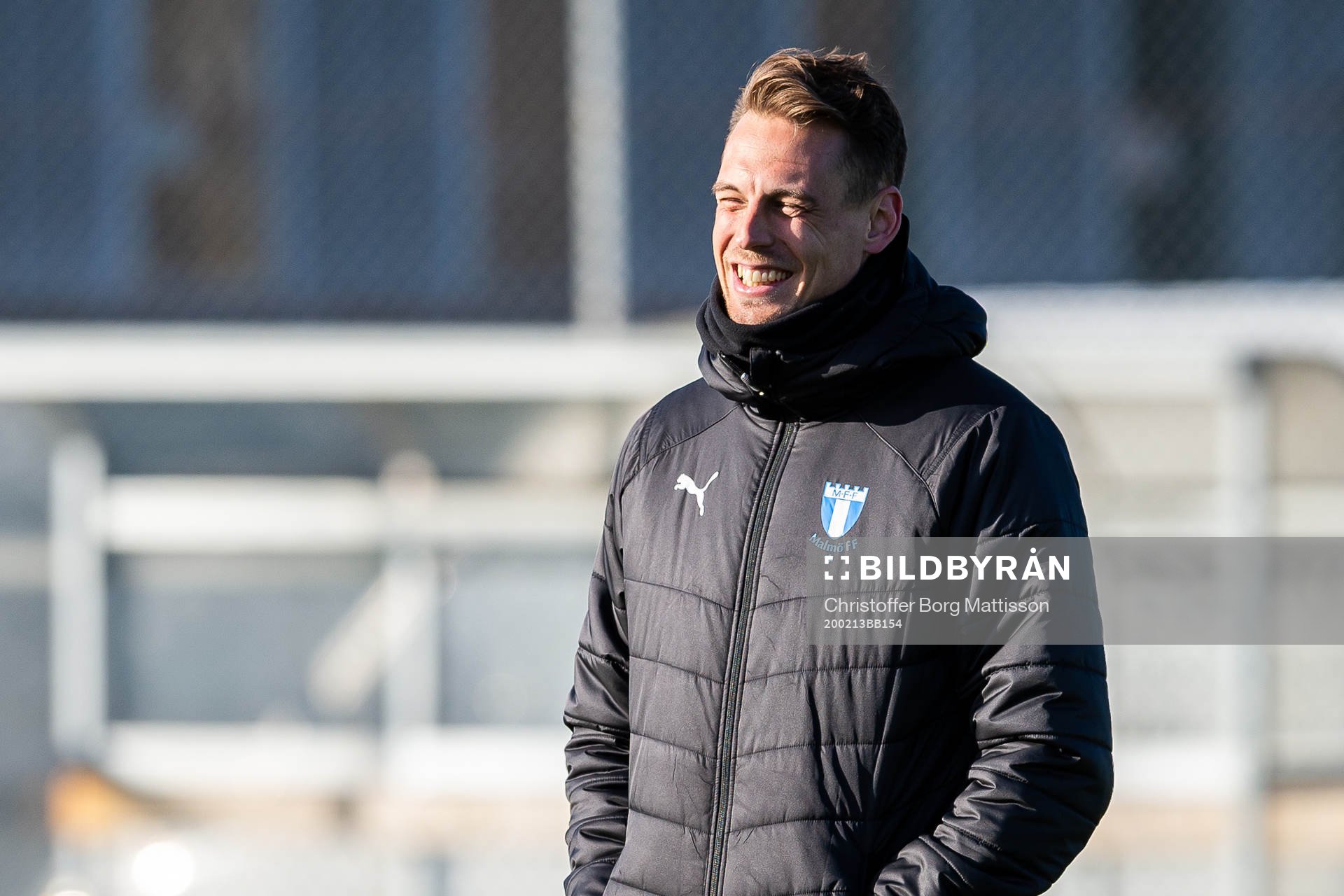Malmö FFs assisterande tränare Daniel Bäckström