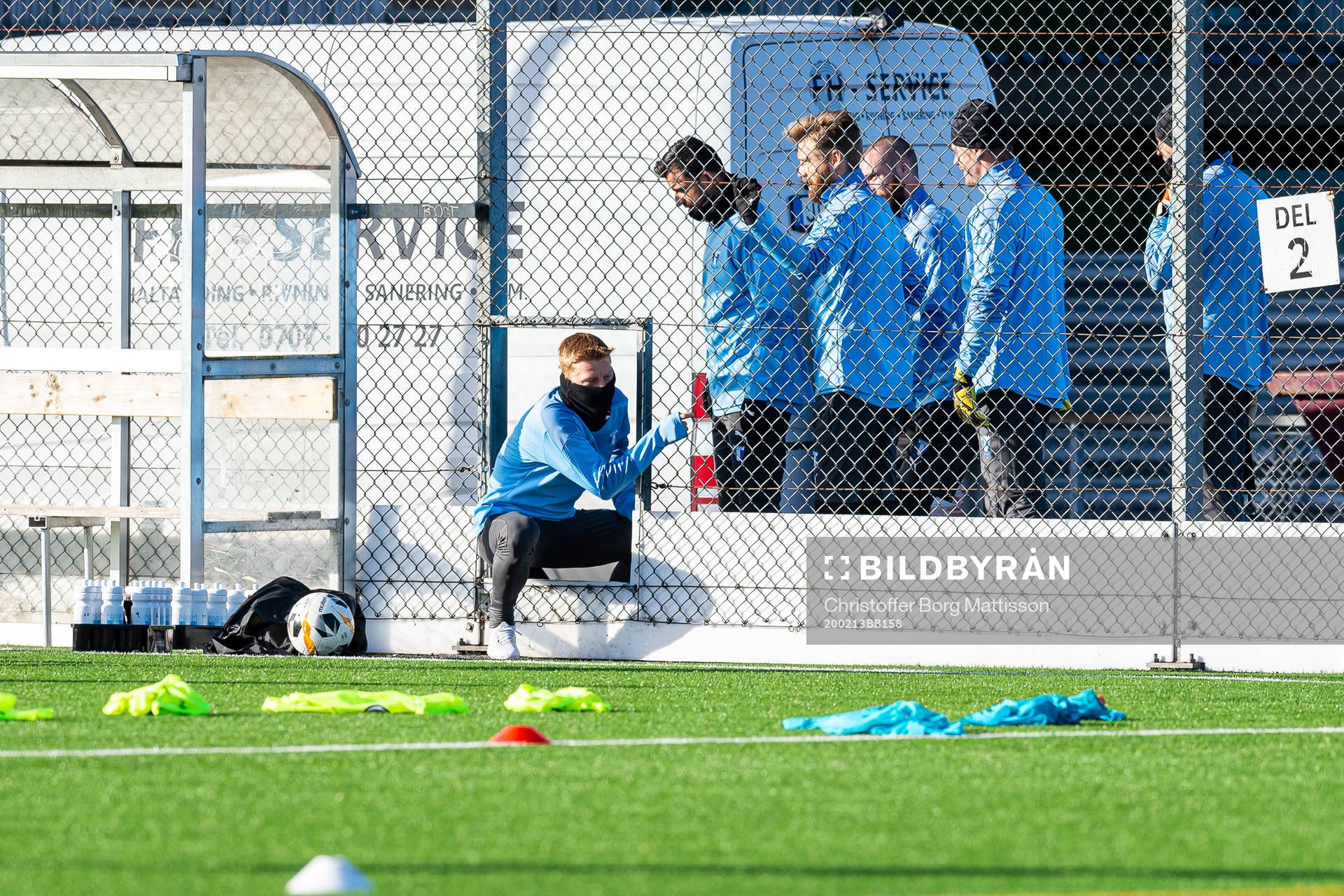 Malmö FFs Anders Christiansen anländer