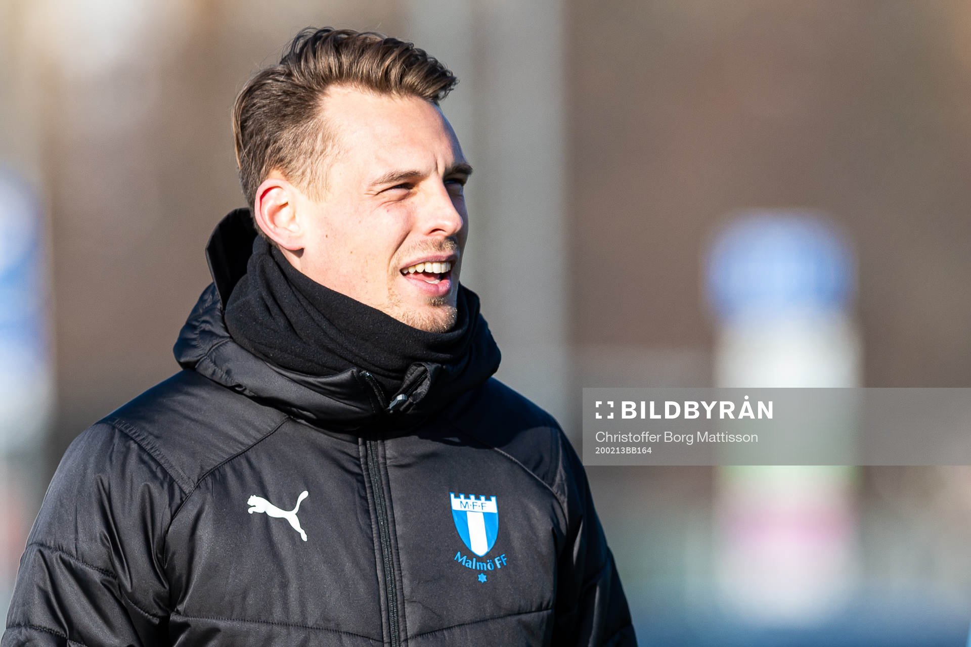 Malmö FFs assisterande tränare Daniel Bäckström