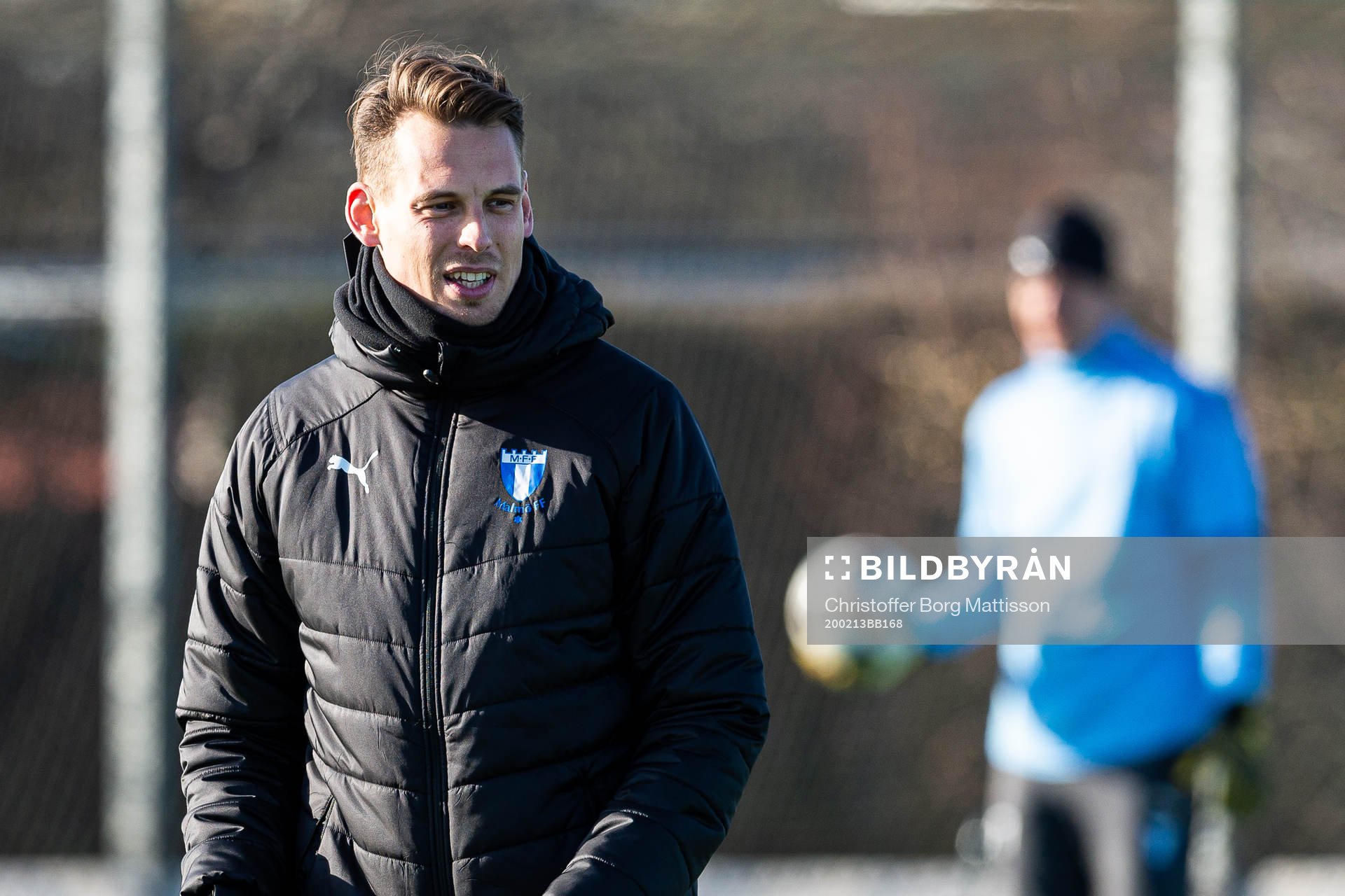 Malmö FFs assisterande tränare Daniel Bäckström