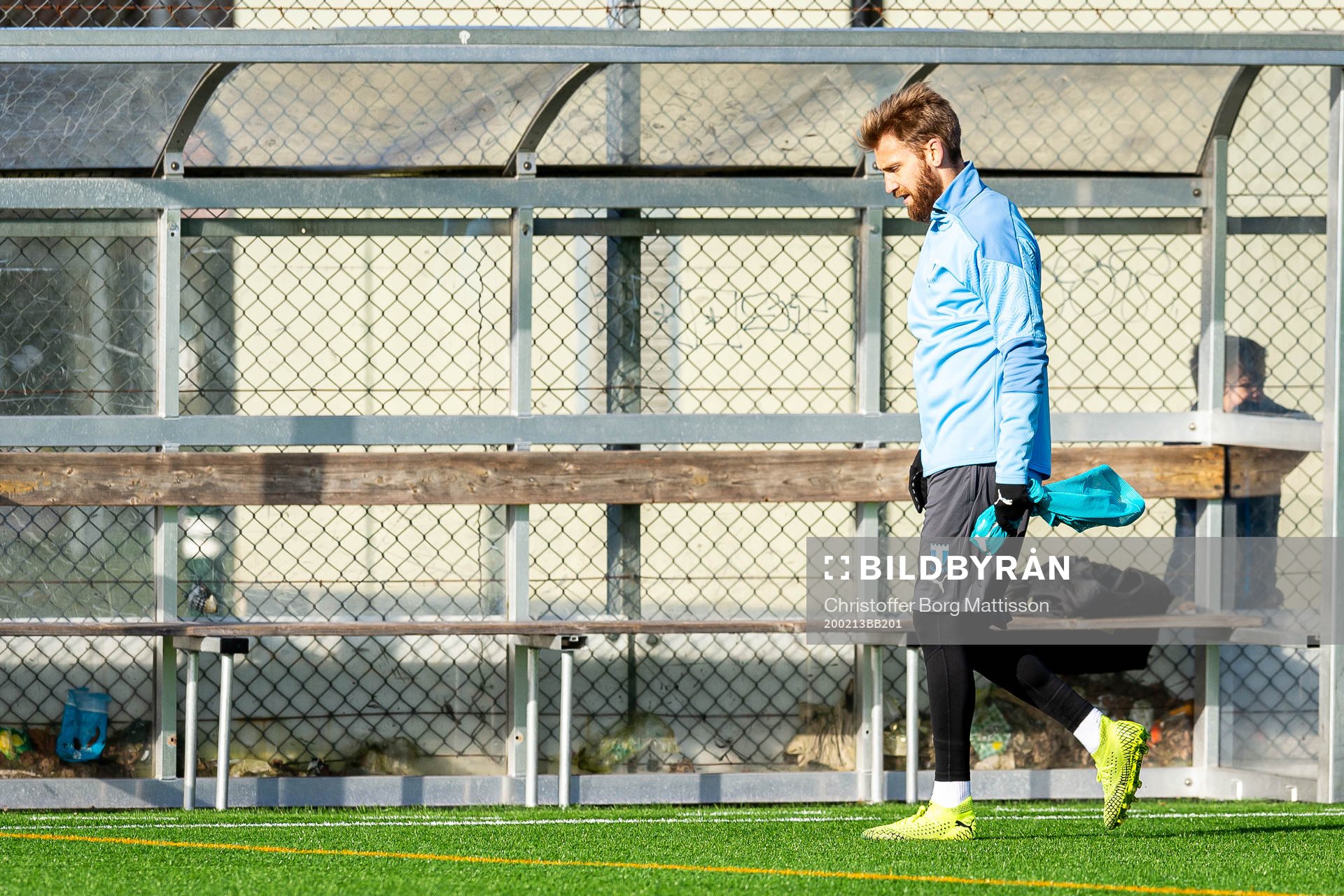 Malmö FFs Rasmus Bengtsson deppar
