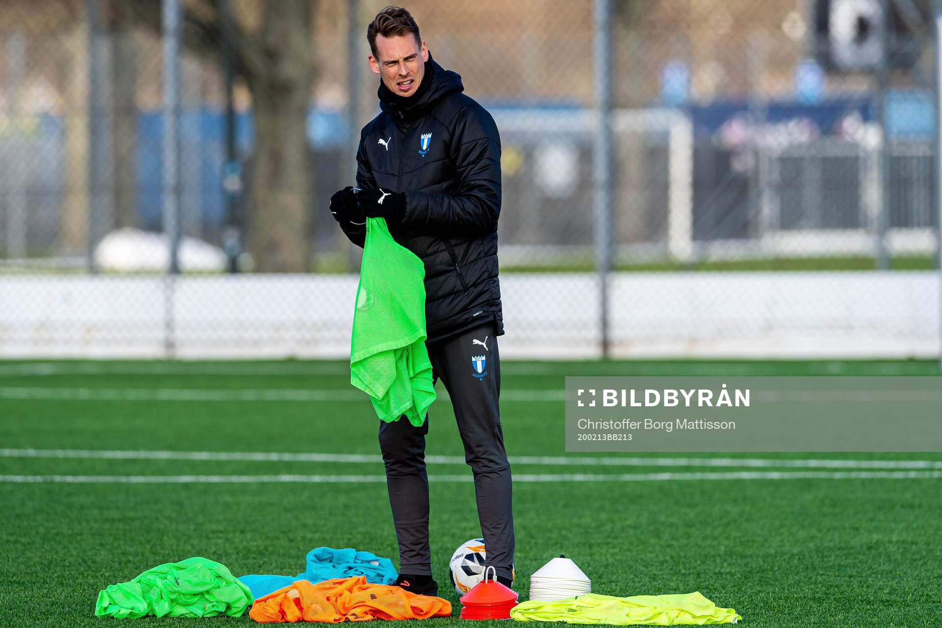 Malmö FFs assisterande tränare Daniel Bäckström