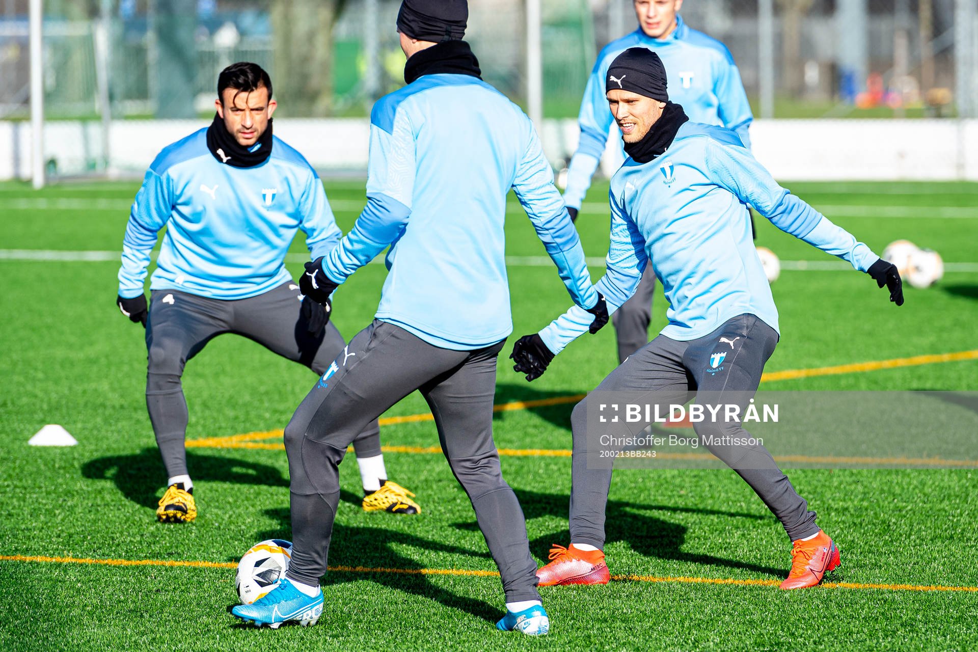 Malmö FFs Behrang Safari och Arnór Traustason