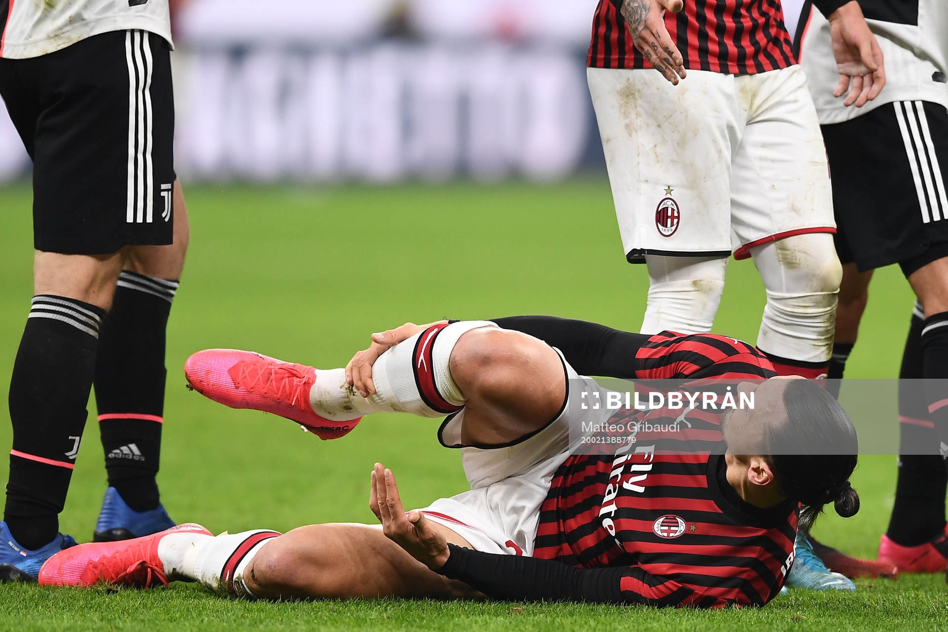 Zlatan Ibrahimovic of AC Milan