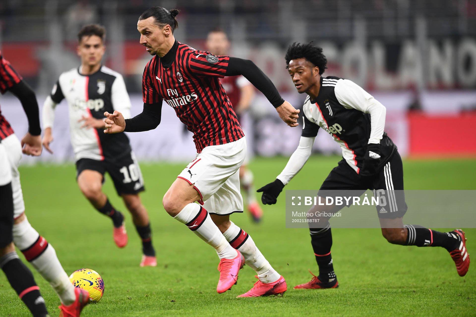 Zlatan Ibrahimovic of AC Milan