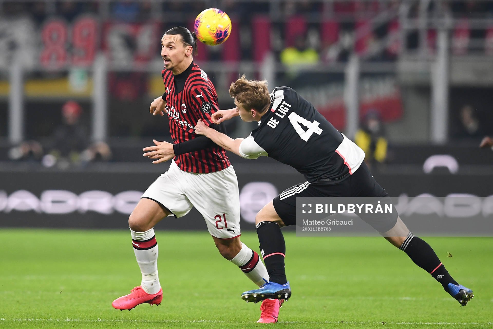 Zlatan Ibrahimovic of AC Milan