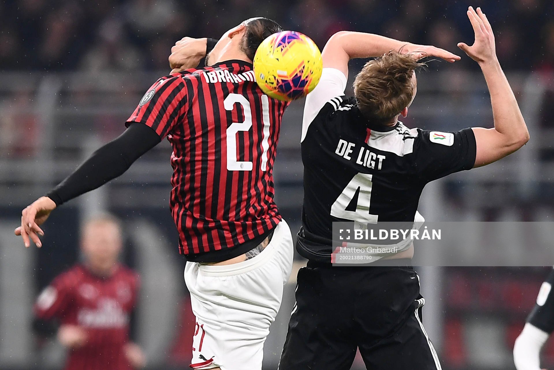 Zlatan Ibrahimovic of AC Milan
