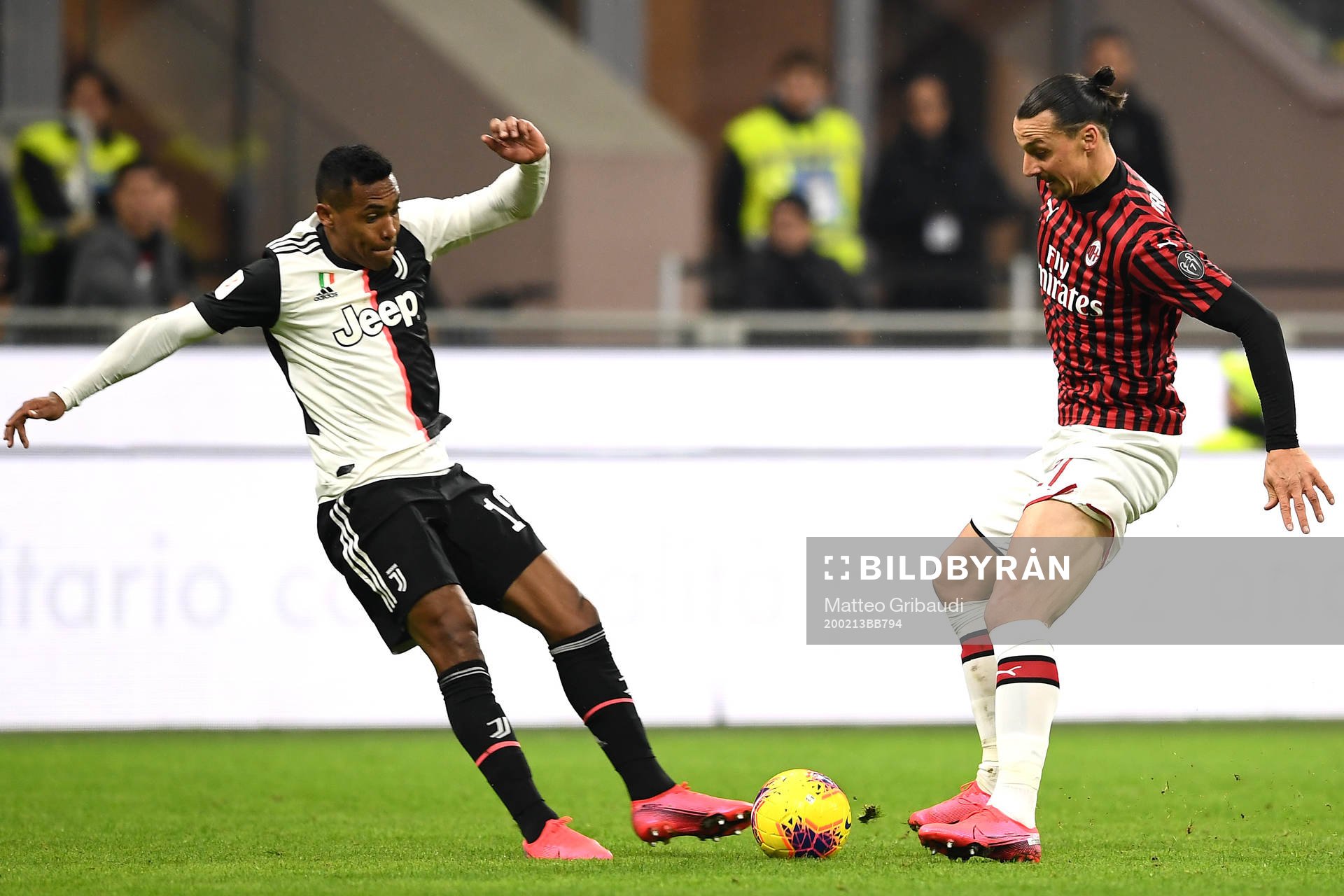 Zlatan Ibrahimovic of AC Milan