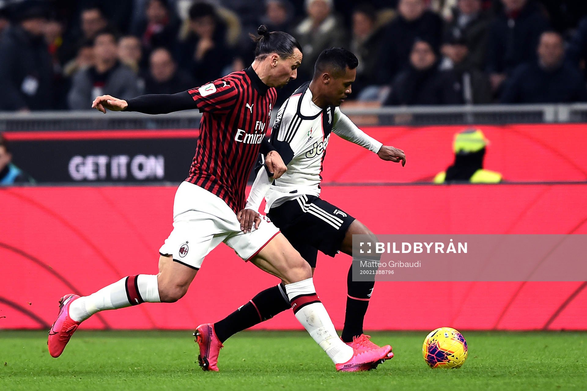 Zlatan Ibrahimovic of AC Milan