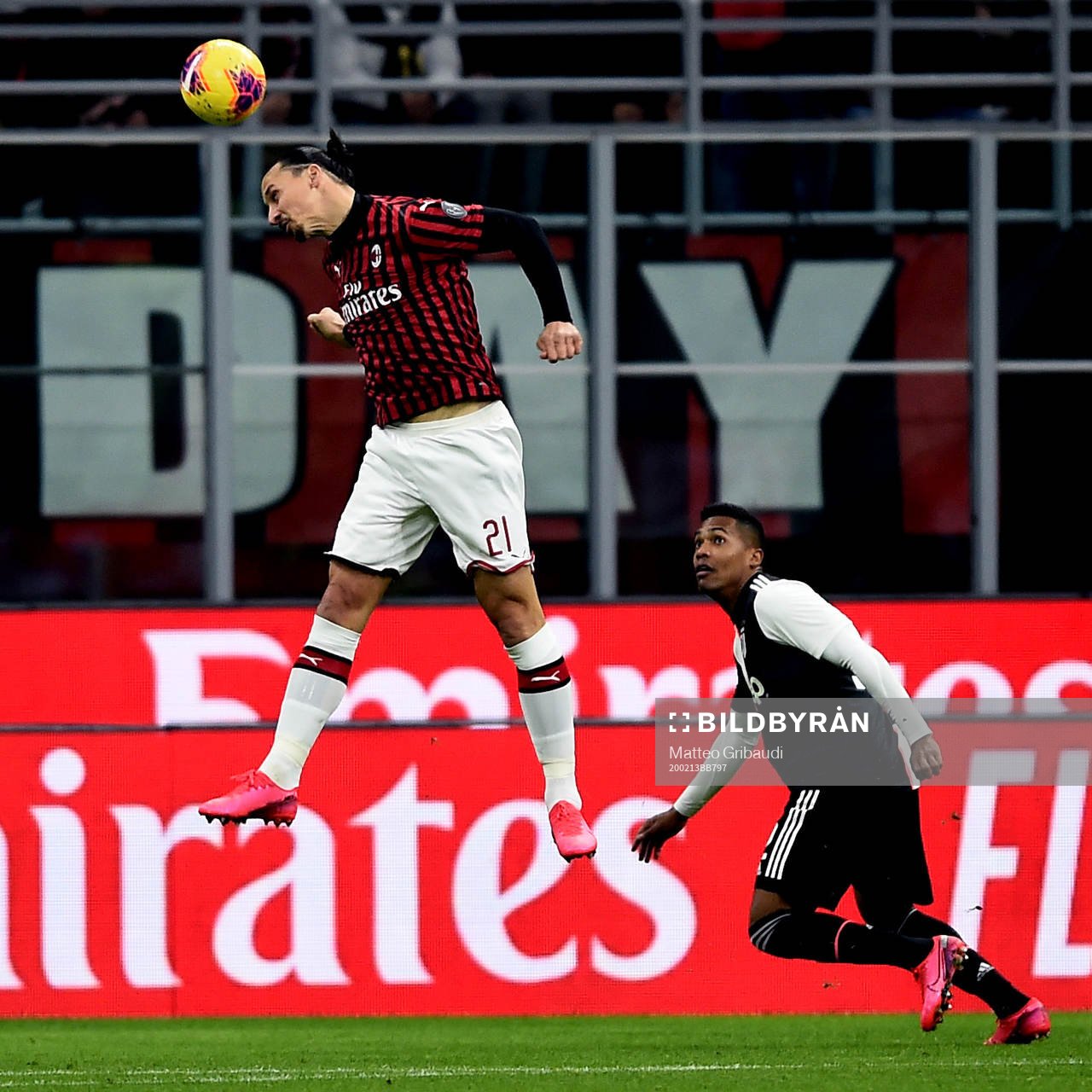 Zlatan Ibrahimovic of AC Milan