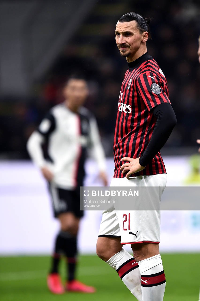 Zlatan Ibrahimovic of AC Milan