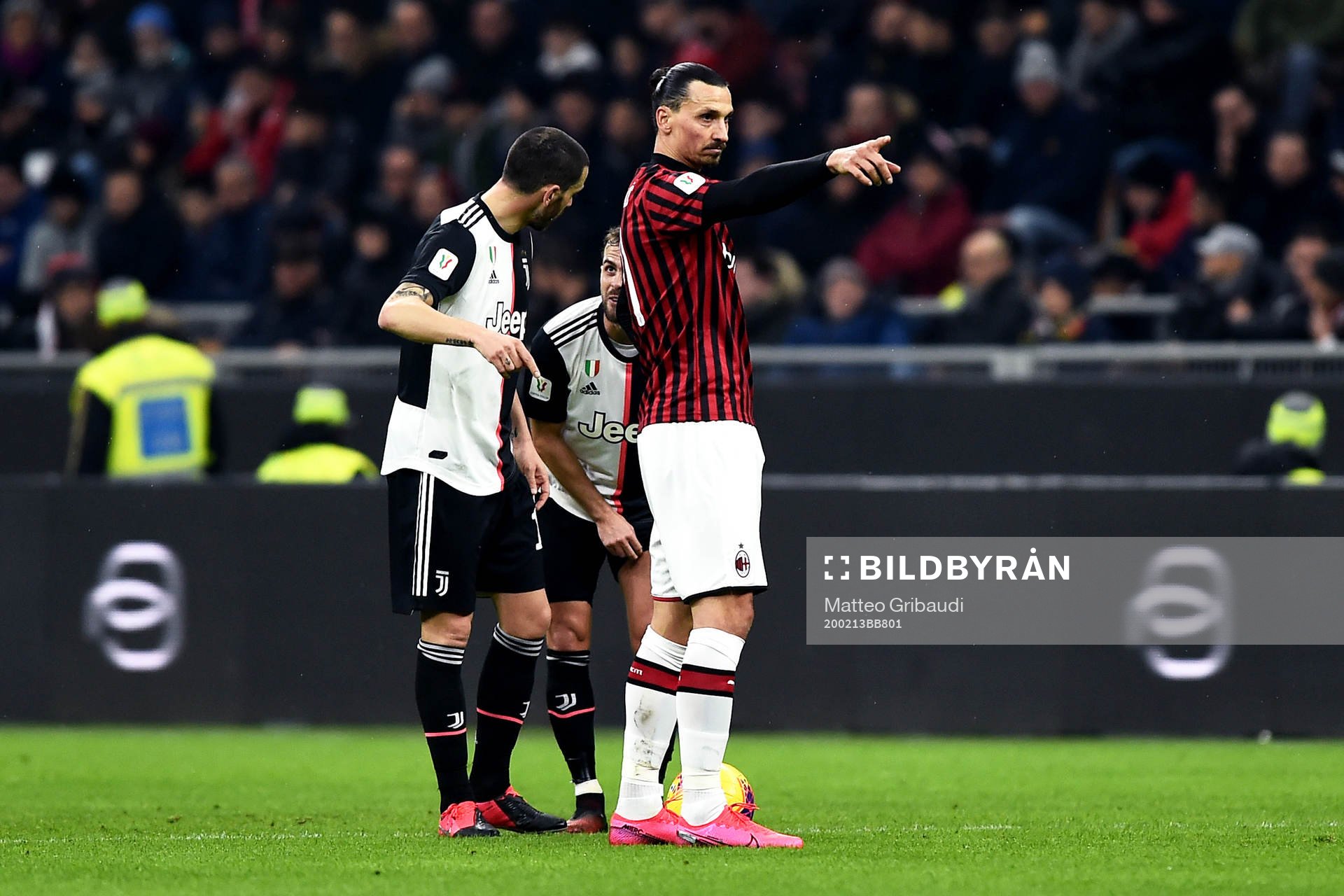 Zlatan Ibrahimovic of AC Milan