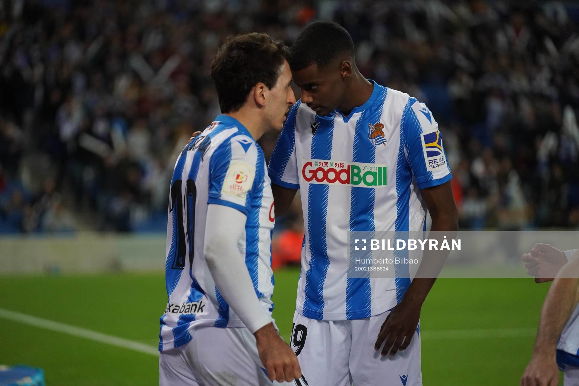 Fotboll, Spanska Copa del Rey, Semifinal 1, Real Sociedad -