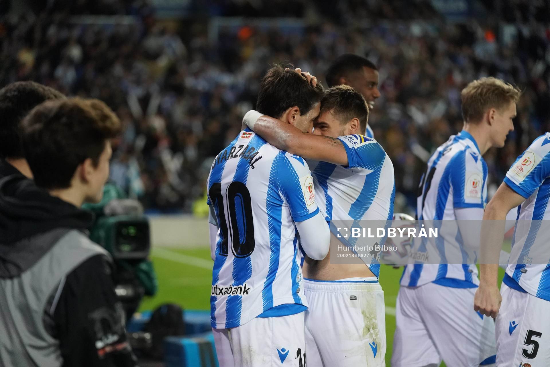Fotboll, Spanska Copa del Rey, Semifinal 1, Real Sociedad -