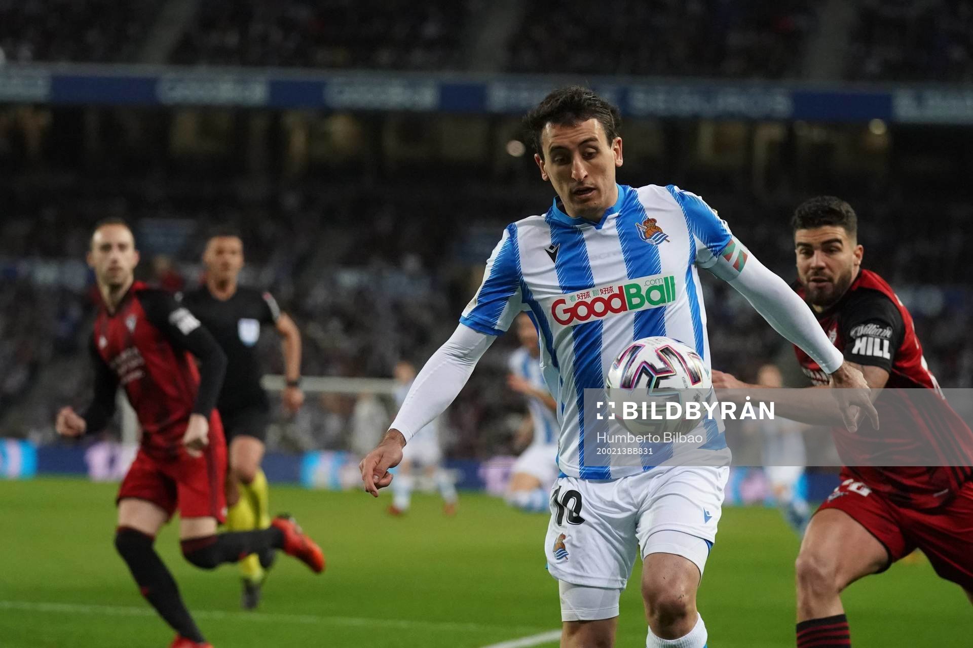 Fotboll, Spanska Copa del Rey, Semifinal 1, Real Sociedad -