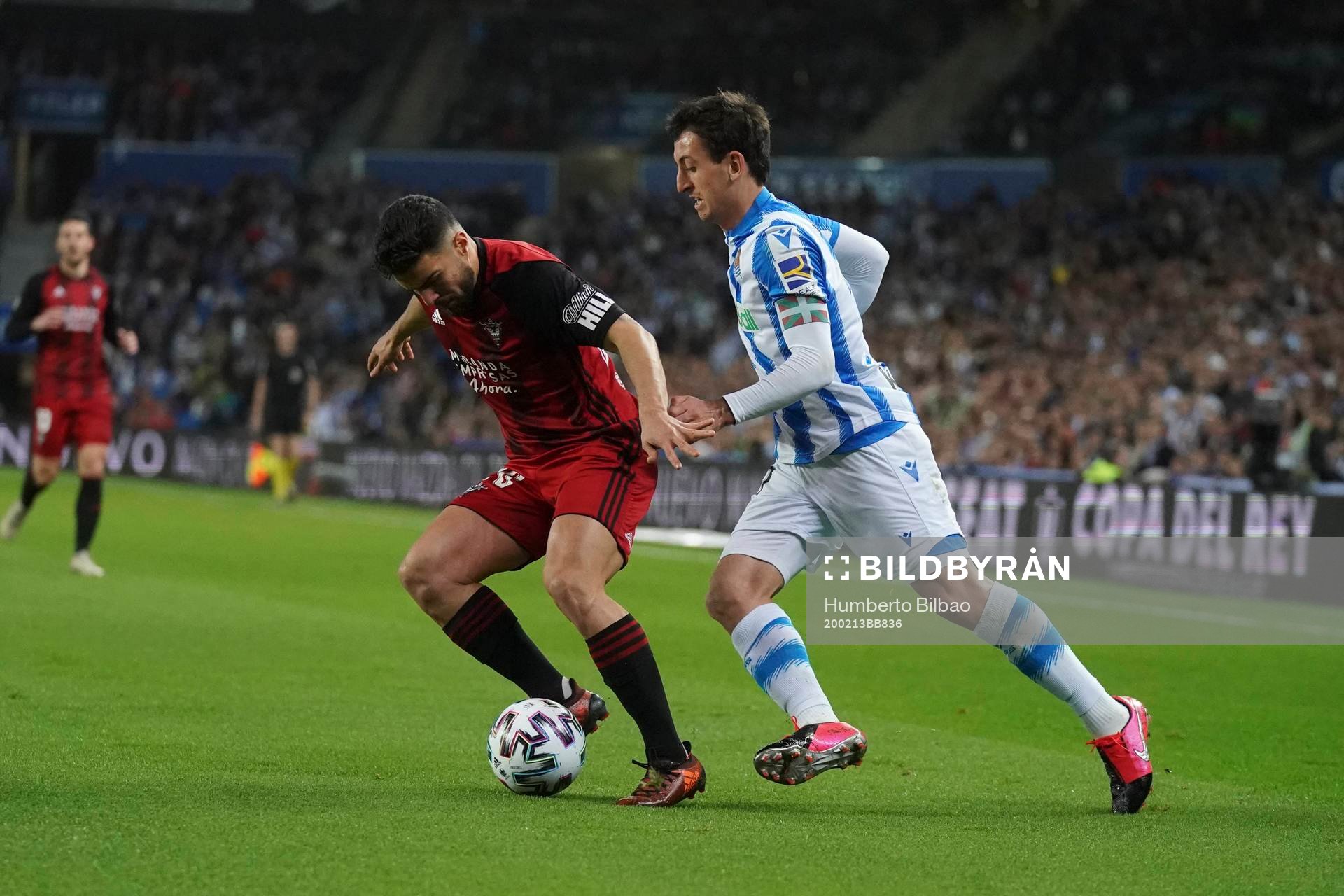 Fotboll, Spanska Copa del Rey, Semifinal 1, Real Sociedad -