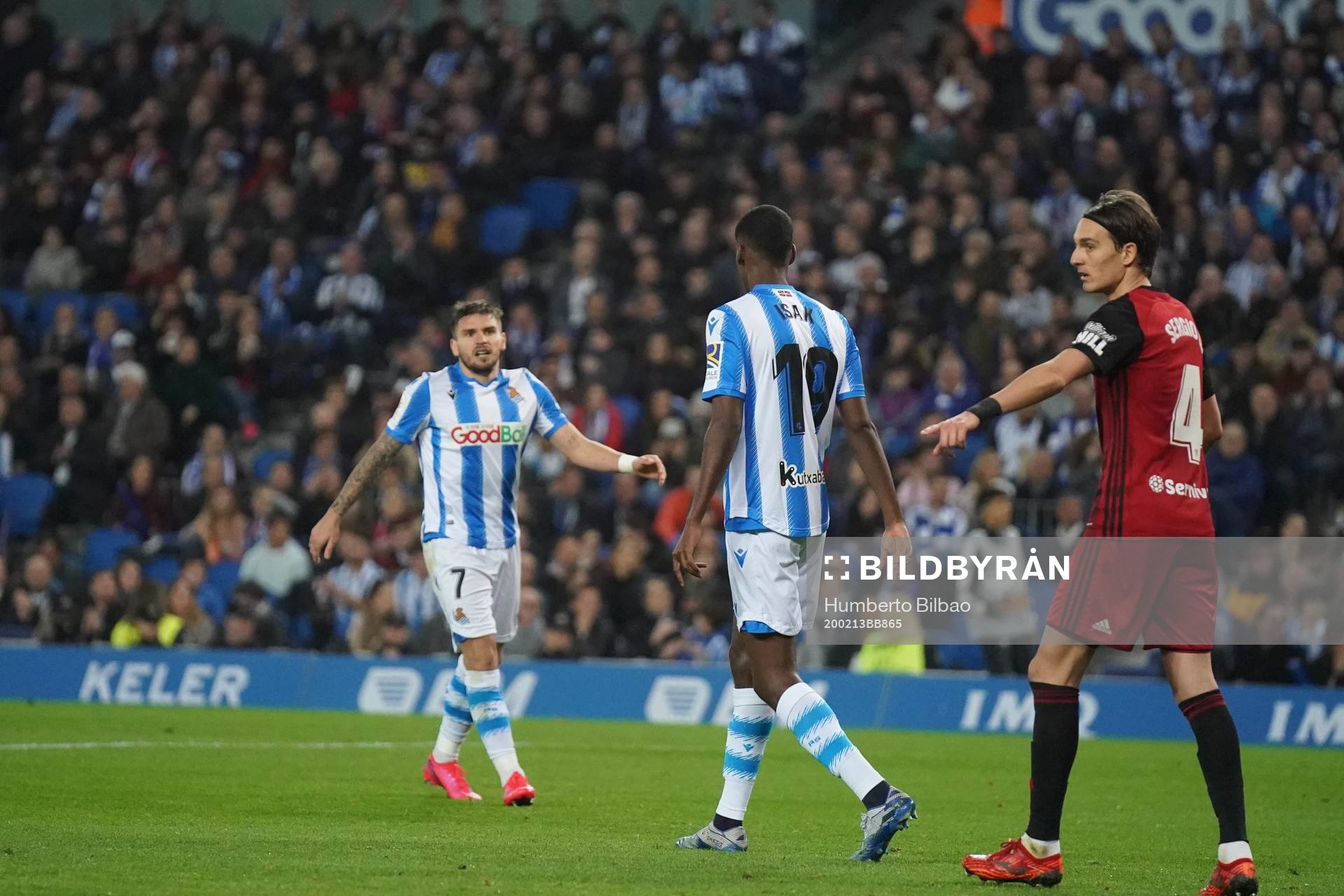 Fotboll, Spanska Copa del Rey, Semifinal 1, Real Sociedad -