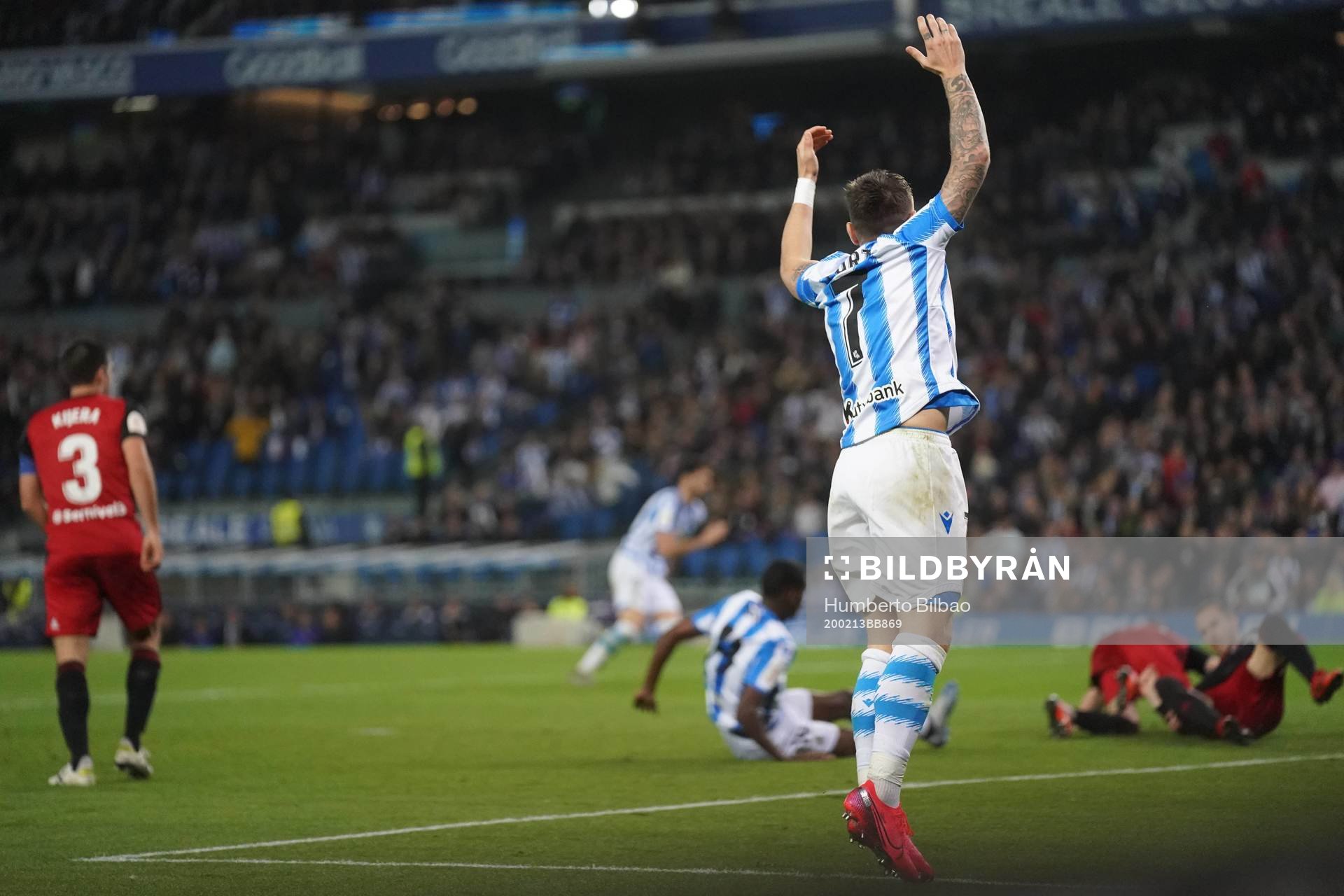 Fotboll, Spanska Copa del Rey, Semifinal 1, Real Sociedad -
