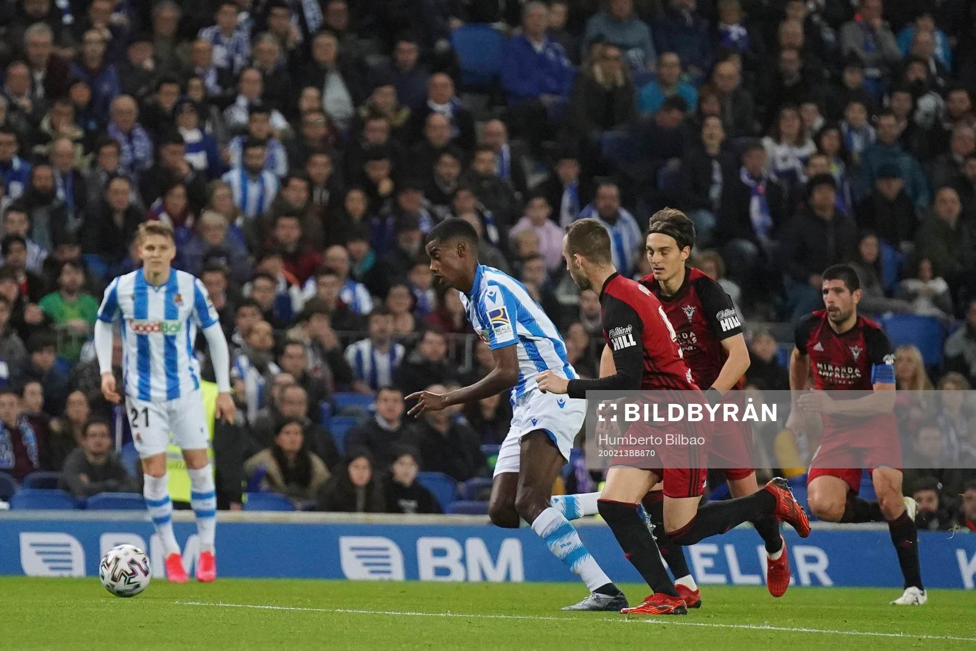 Fotboll, Spanska Copa del Rey, Semifinal 1, Real Sociedad -