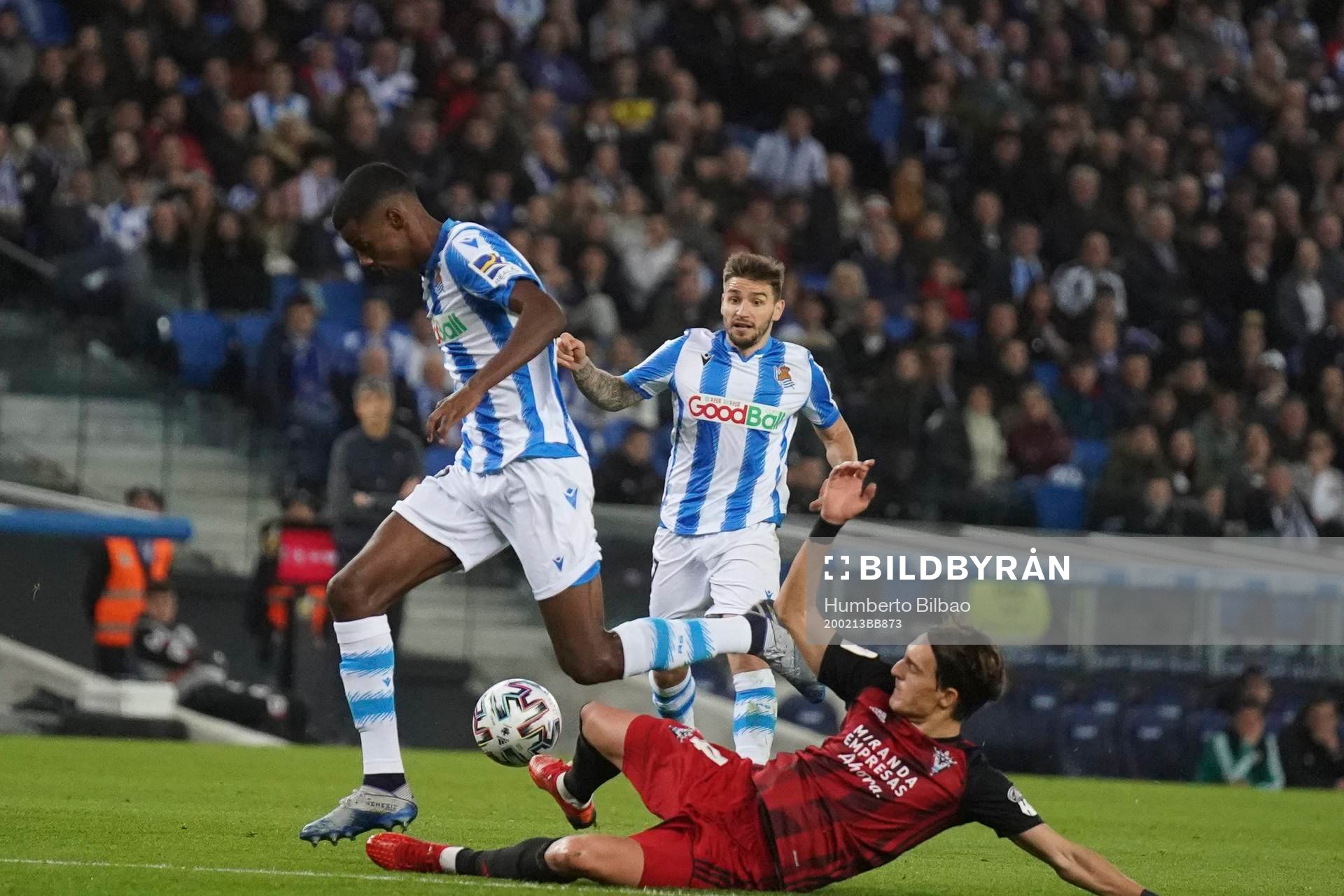 Fotboll, Spanska Copa del Rey, Semifinal 1, Real Sociedad -