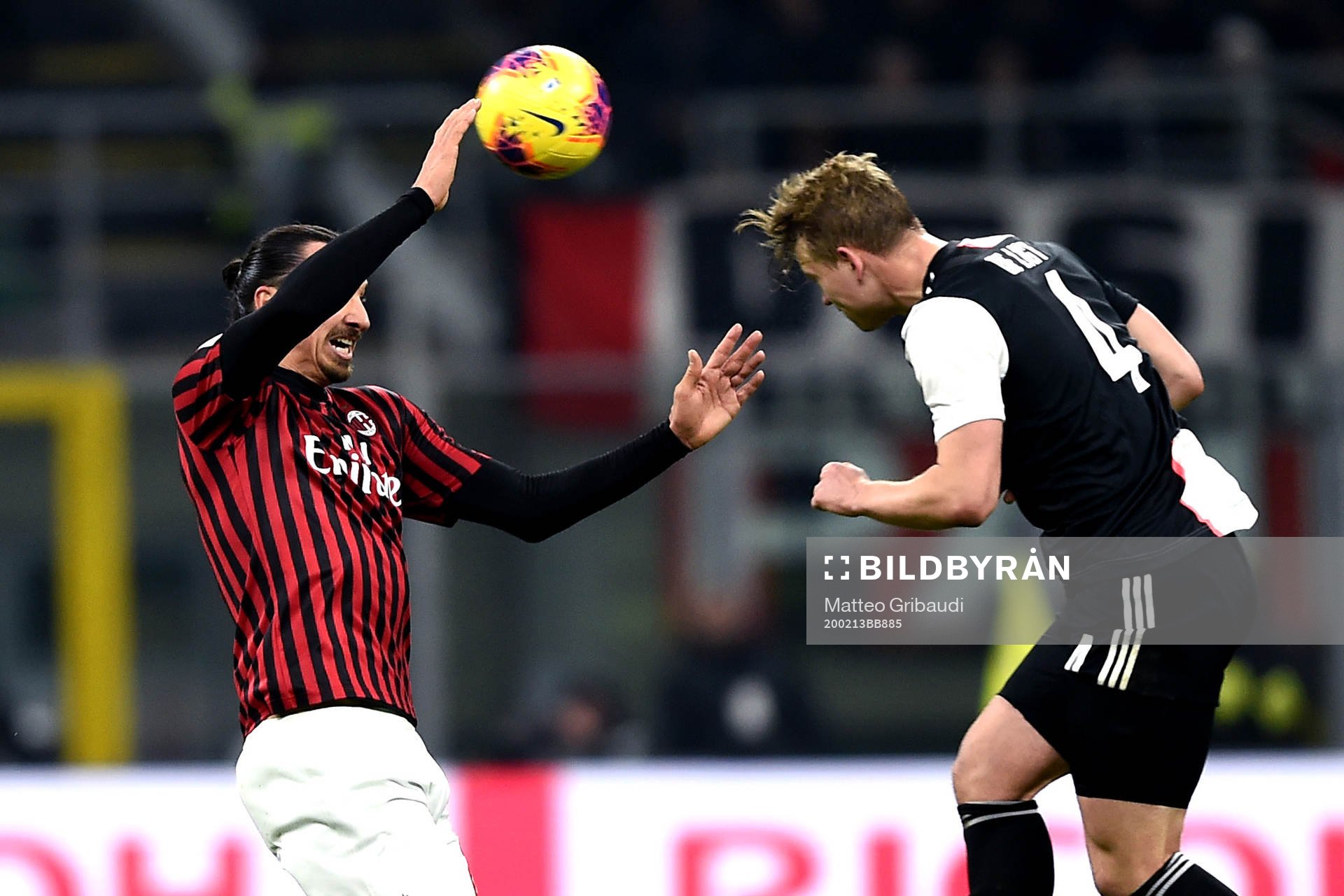 Zlatan Ibrahimovic of AC Milan
