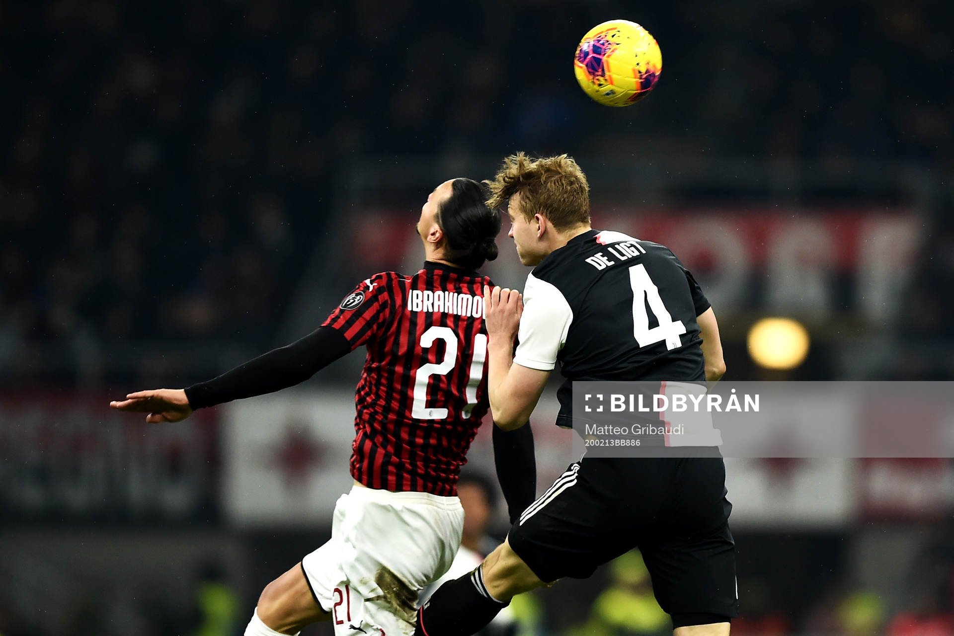 Zlatan Ibrahimovic of AC Milan