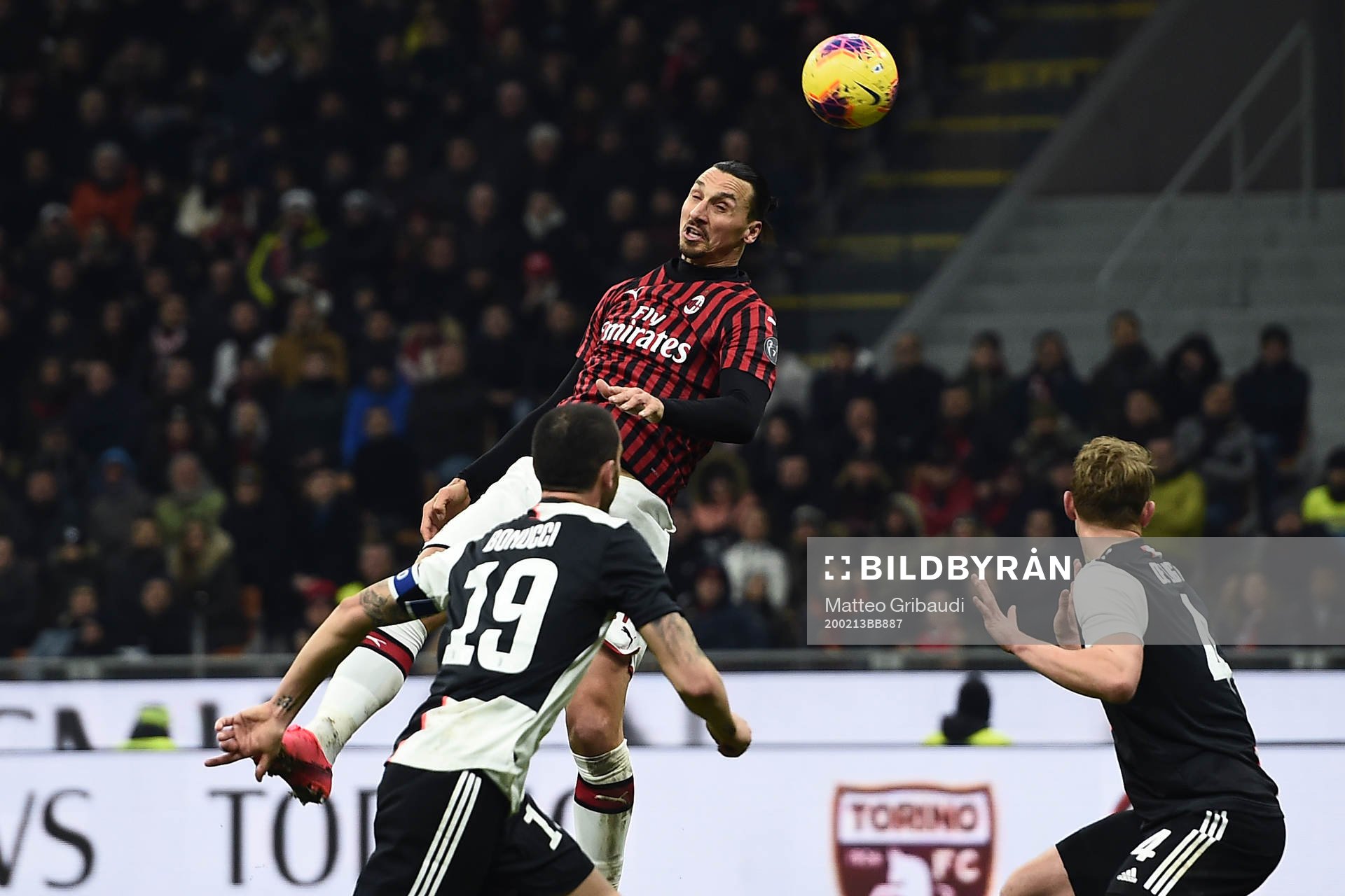 Zlatan Ibrahimovic of AC Milan