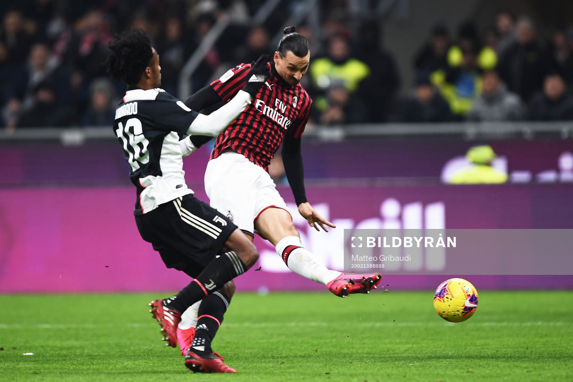 Zlatan Ibrahimovic of AC Milan