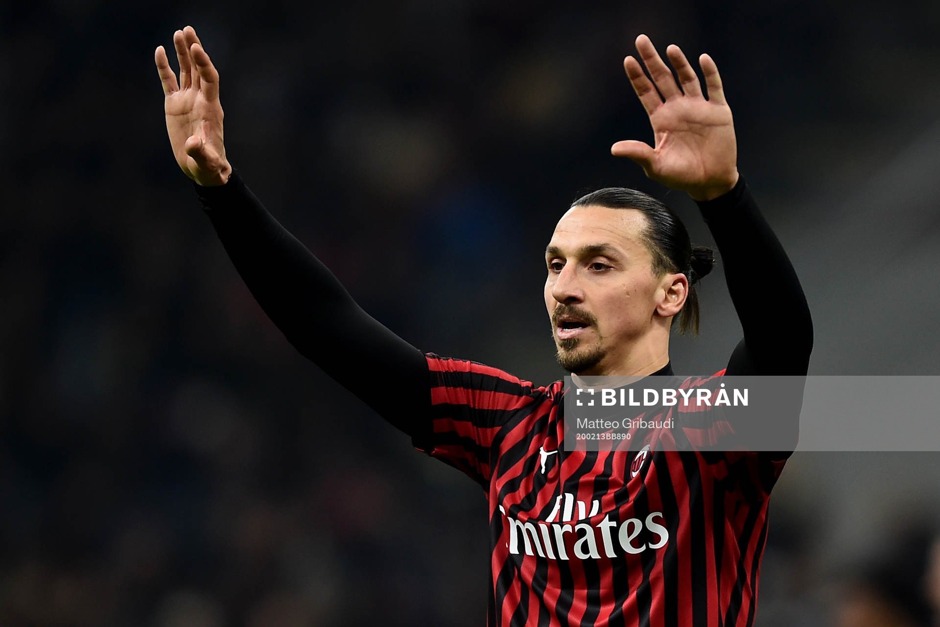 Zlatan Ibrahimovic of AC Milan