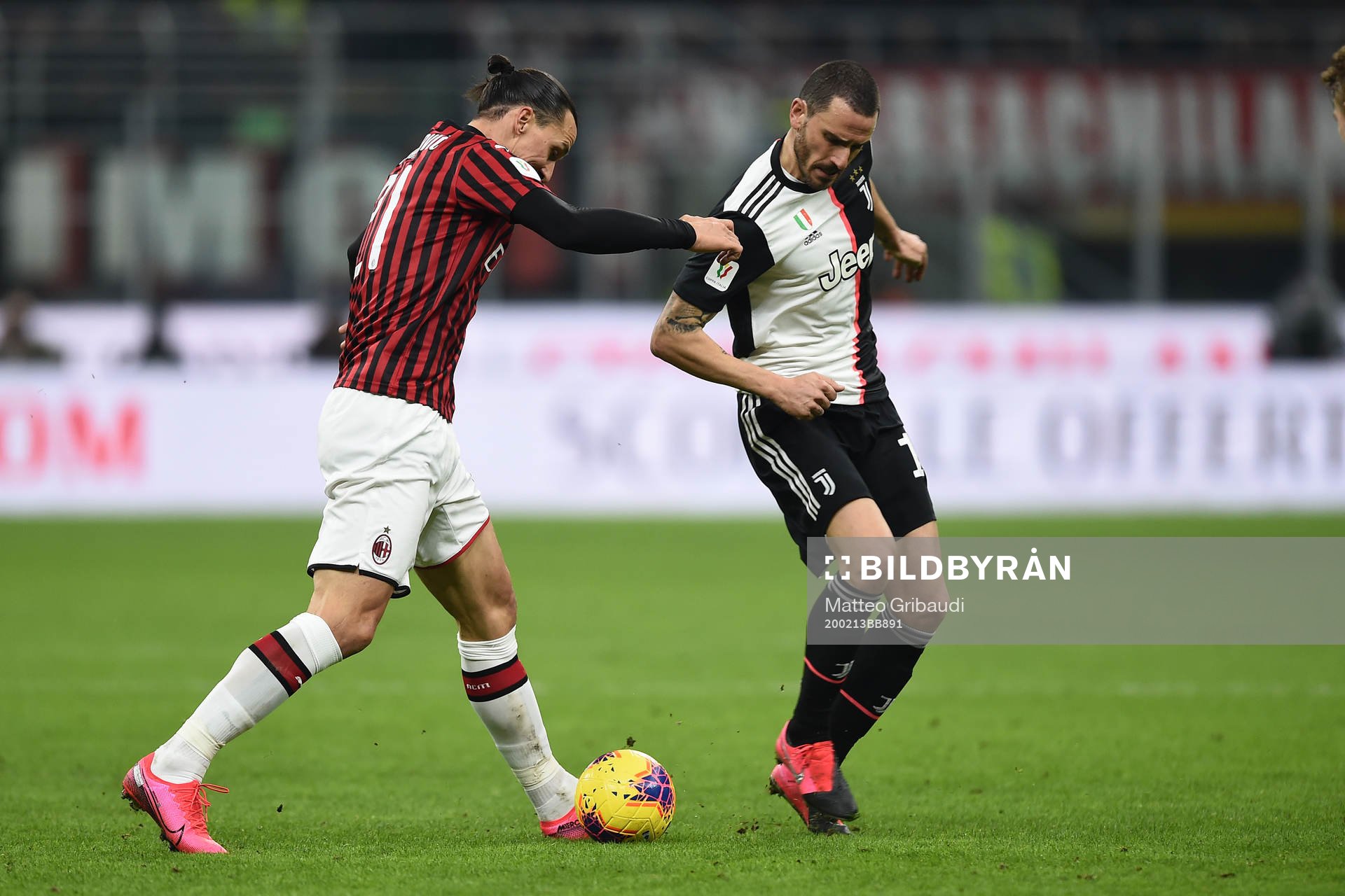 Zlatan Ibrahimovic of AC Milan