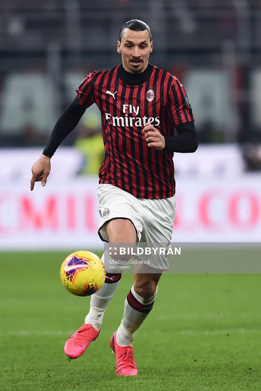 Zlatan Ibrahimovic of AC Milan