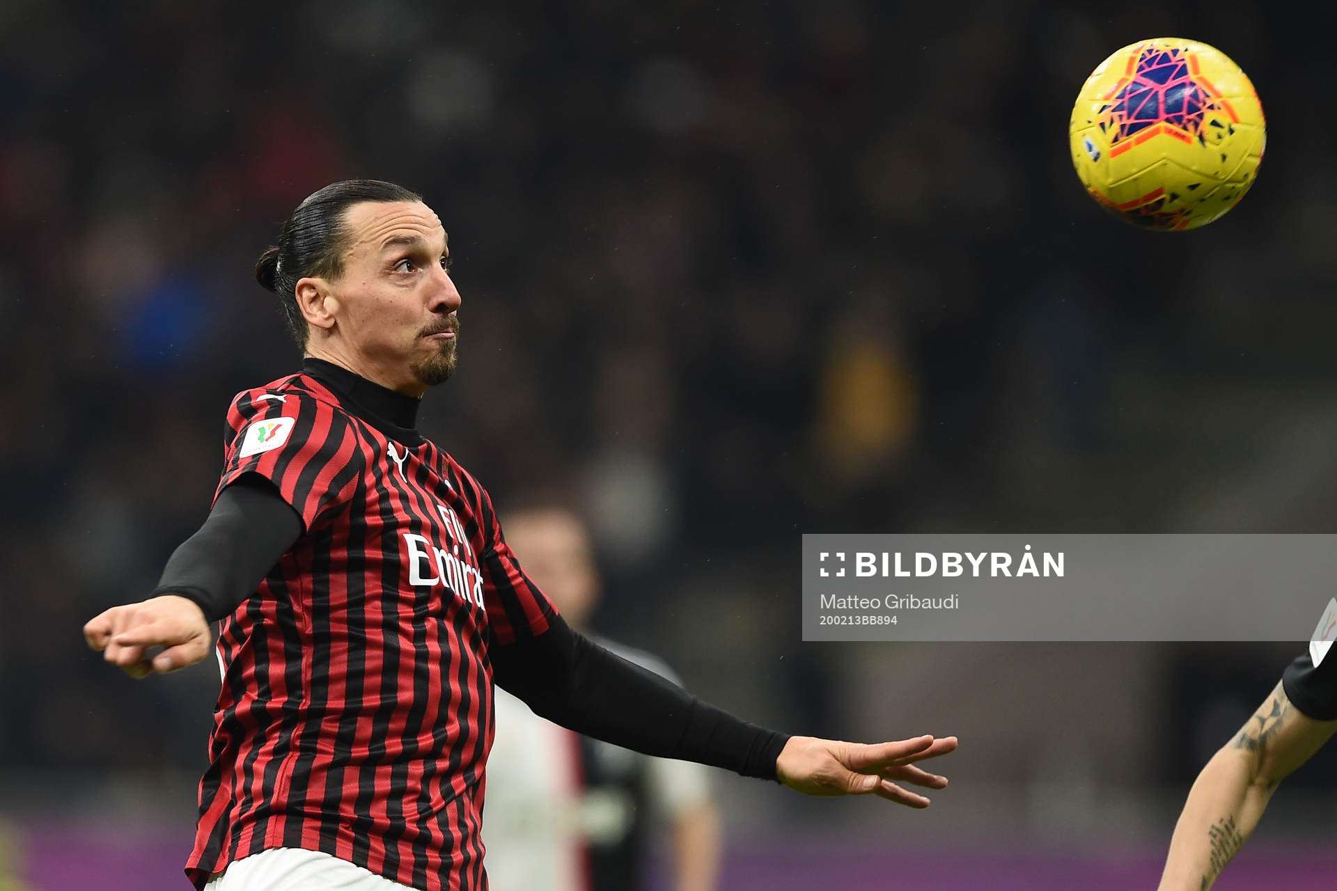 Zlatan Ibrahimovic of AC Milan