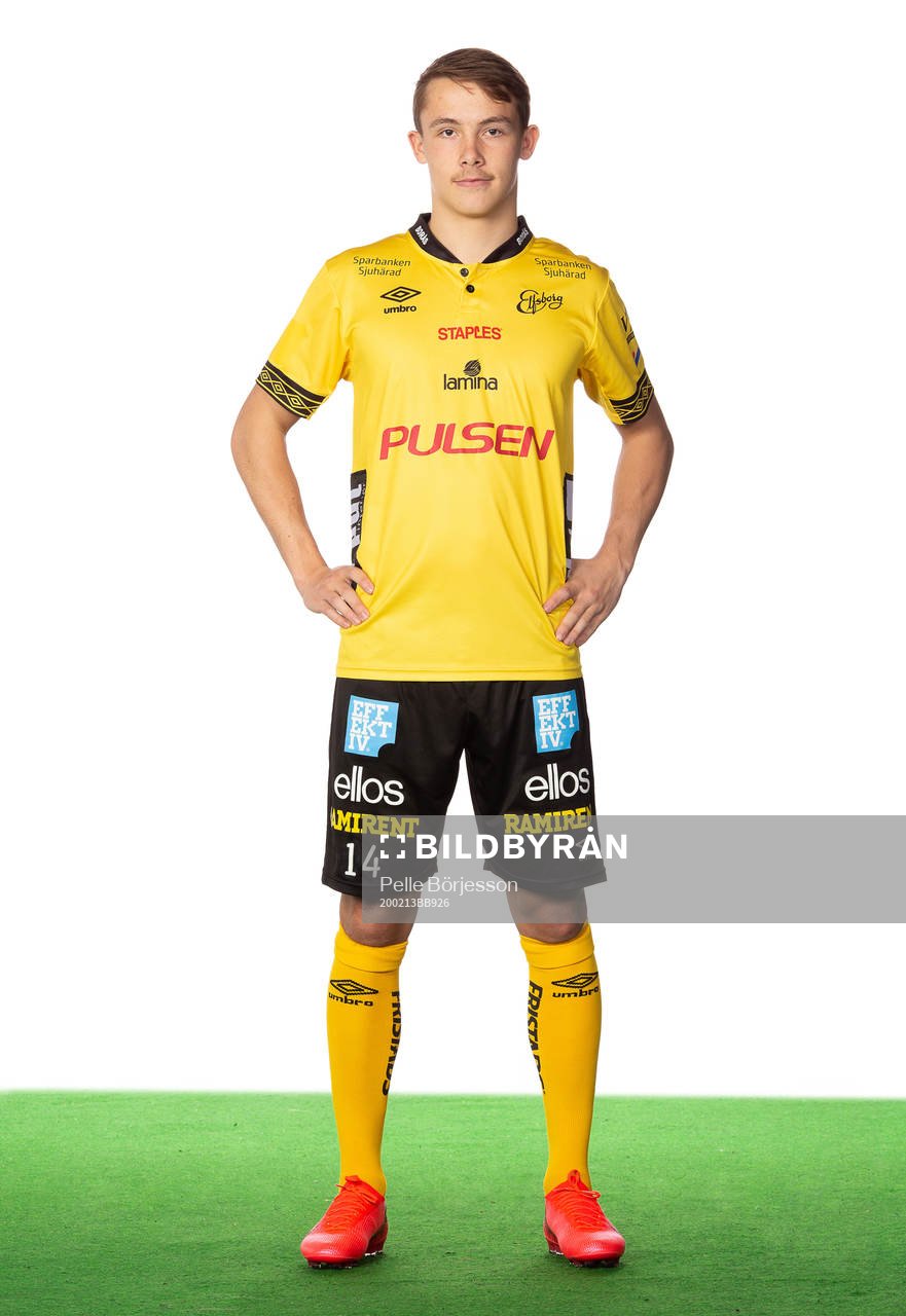 Elfsborgs Jacob Ondrejka poserar för ett porträtt den 13 februari 2020 i Borås. 