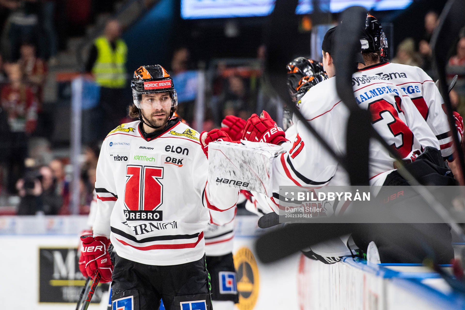 Örebros Ludvig Rensfeldt jublar 2-1