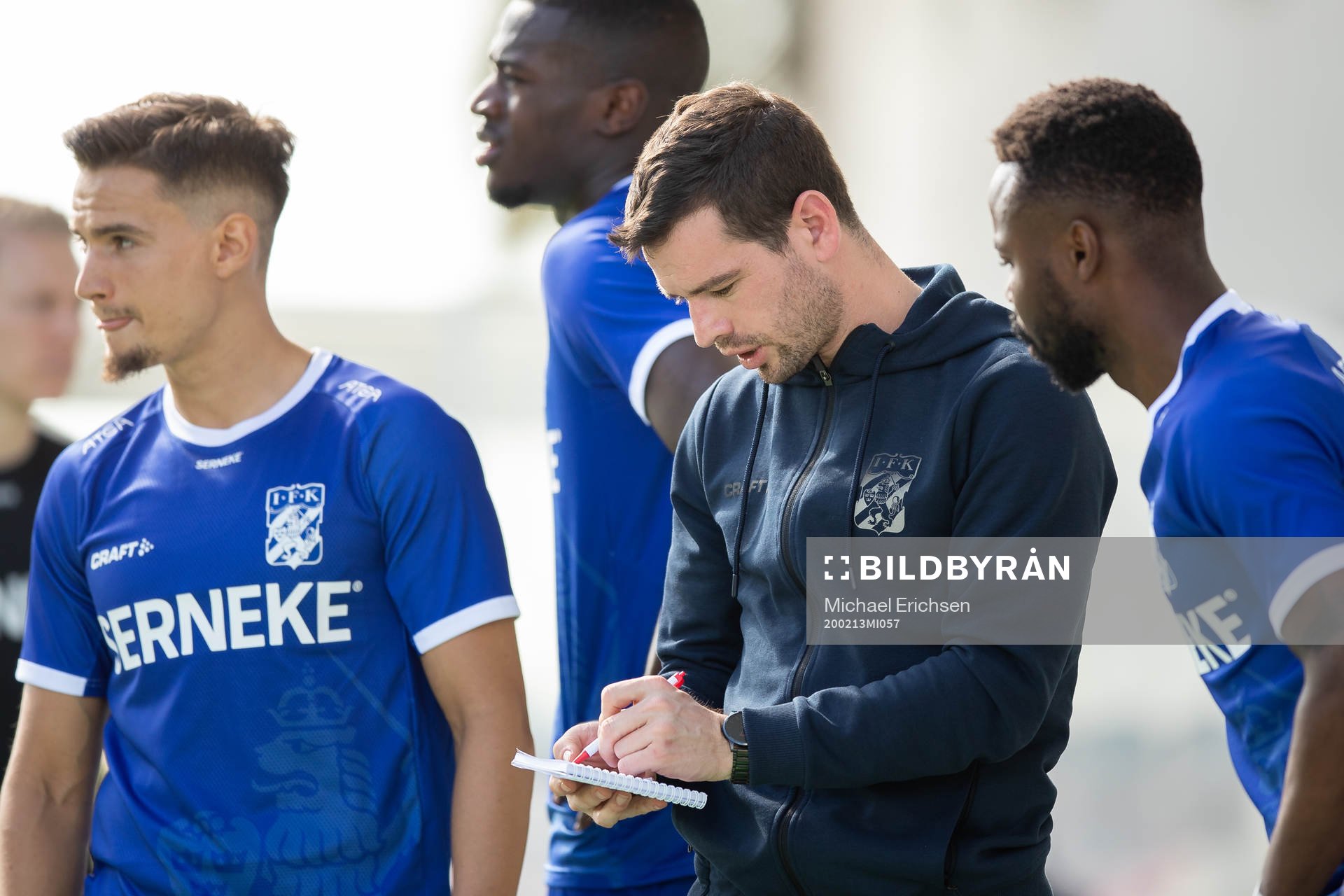 Assistant coach Ferran Sibila of IFK Göteborg