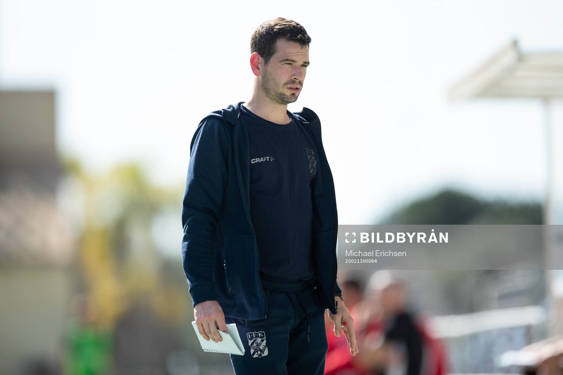 Assistant coach Ferran Sibila of IFK Göteborg