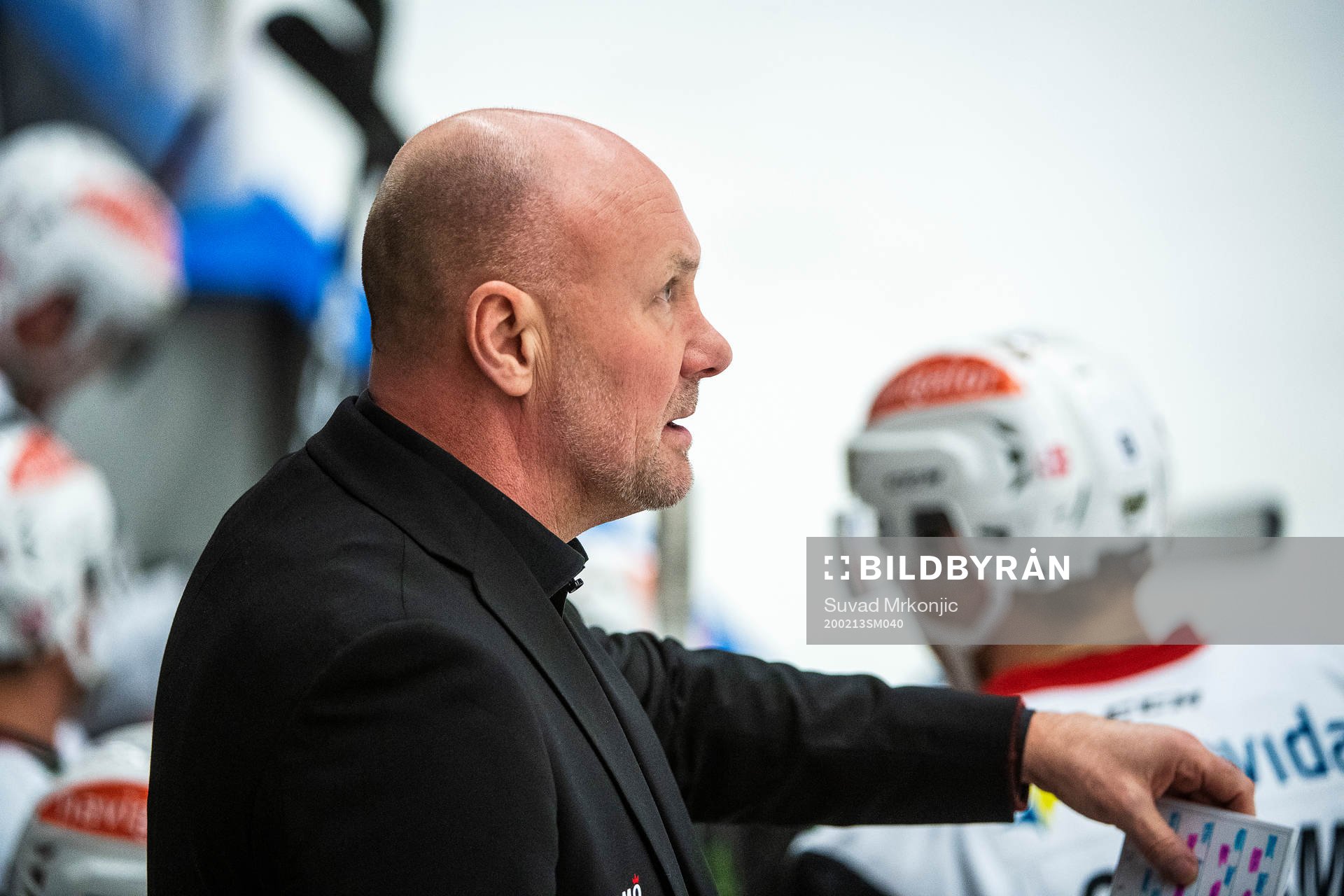 Malmö Redhawks tränare Peter Andersson