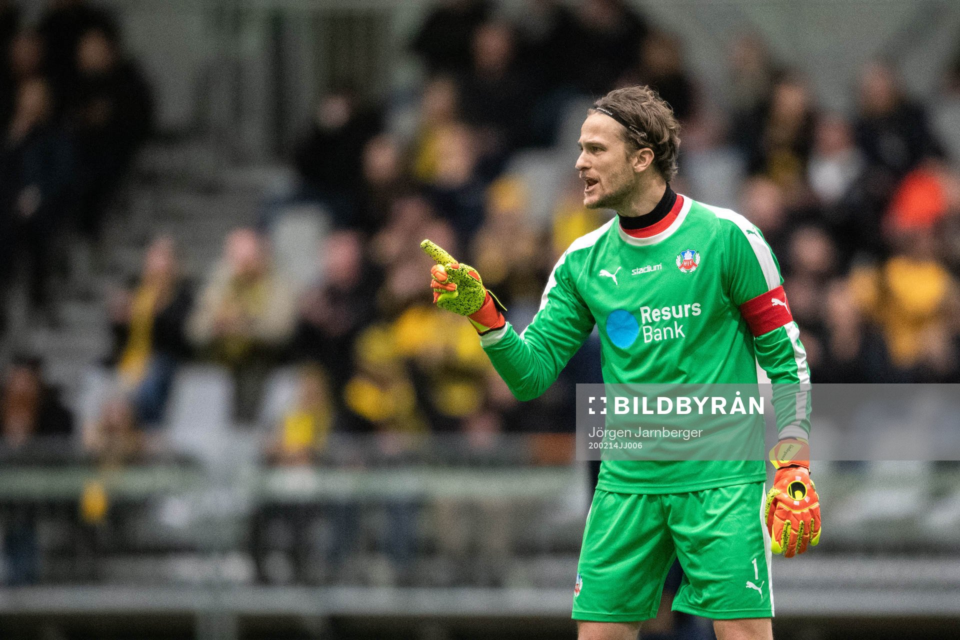 Helsingborgs målvakt Anders Lindegaard