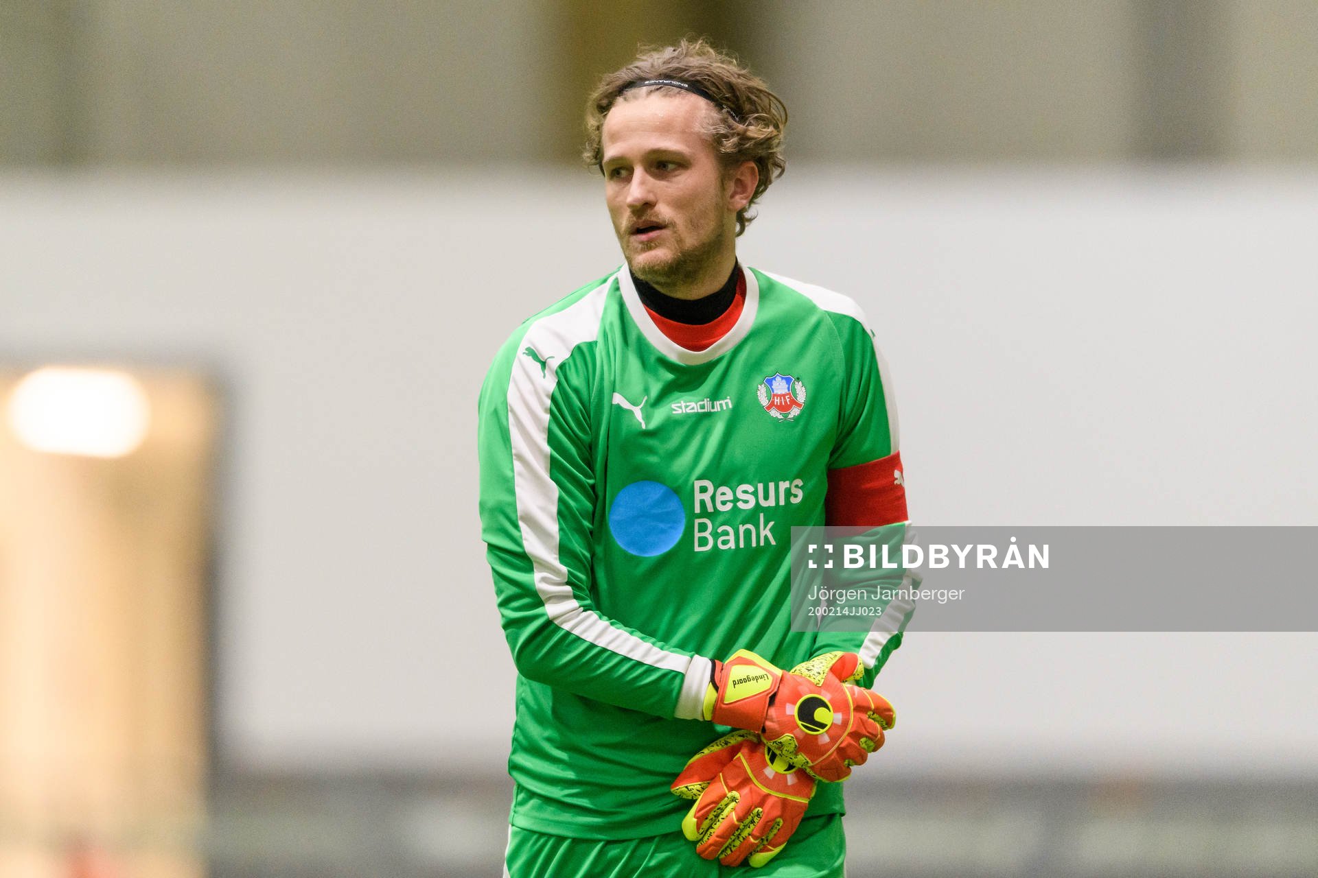 Helsingborgs målvakt Anders Lindegaard