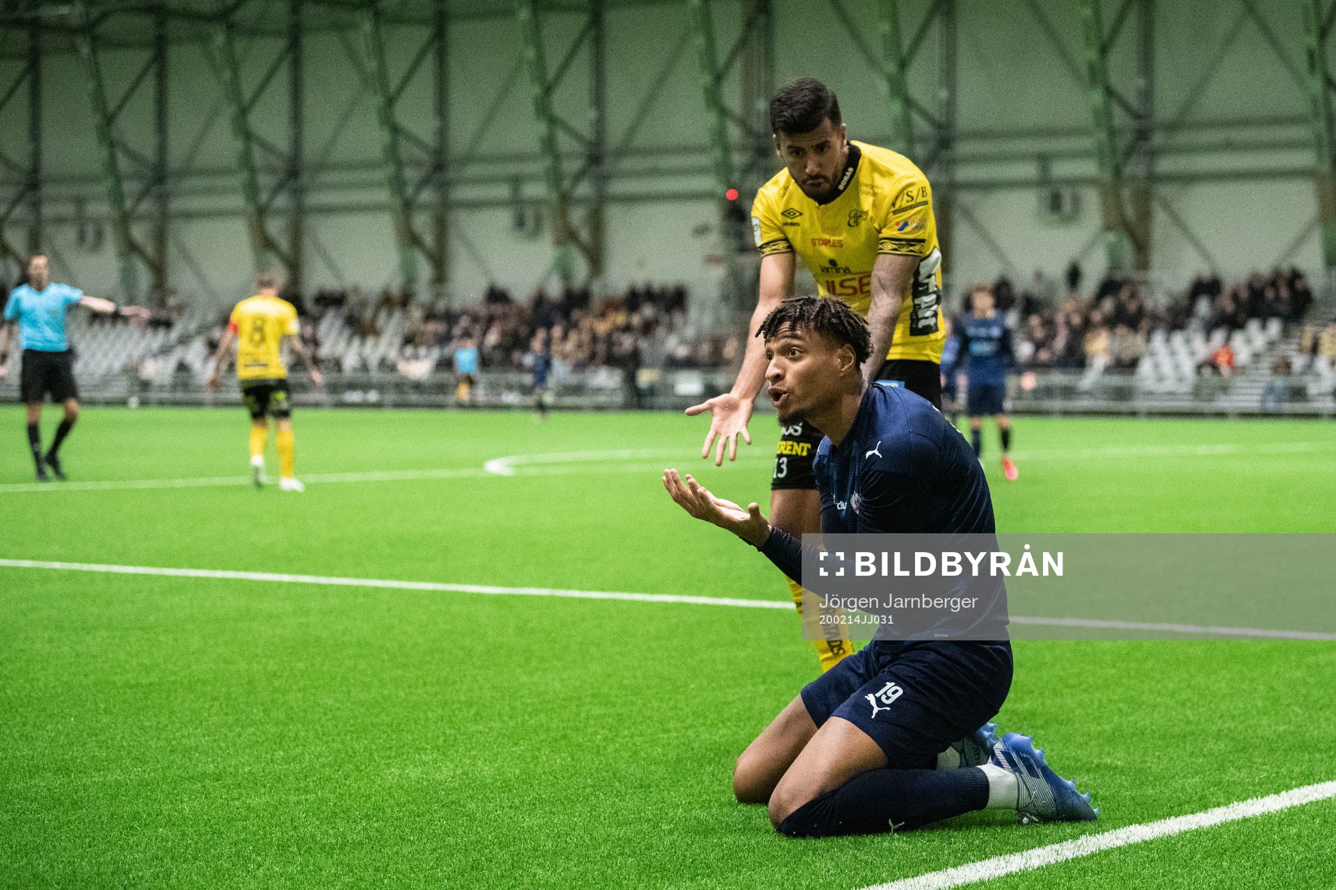 Helsingborgs Joseph Ceesay deppar
