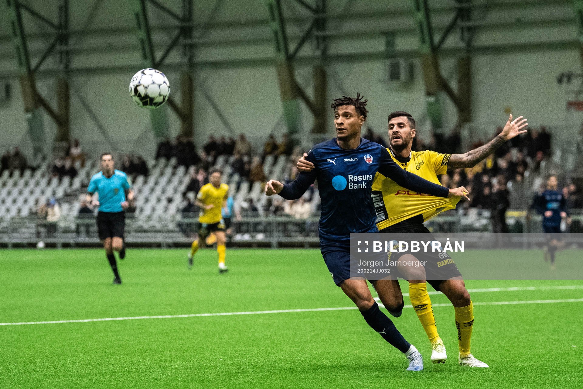 Helsingborgs Joseph Ceesay och Elfsborgs Rami Kaib