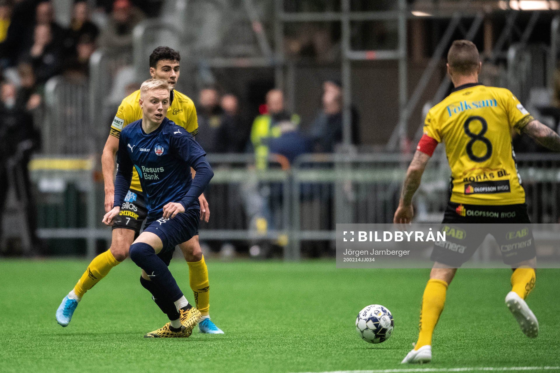 Helsingborgs Daniel Hafsteinsson och Elfsborgs Deniz Hümmet