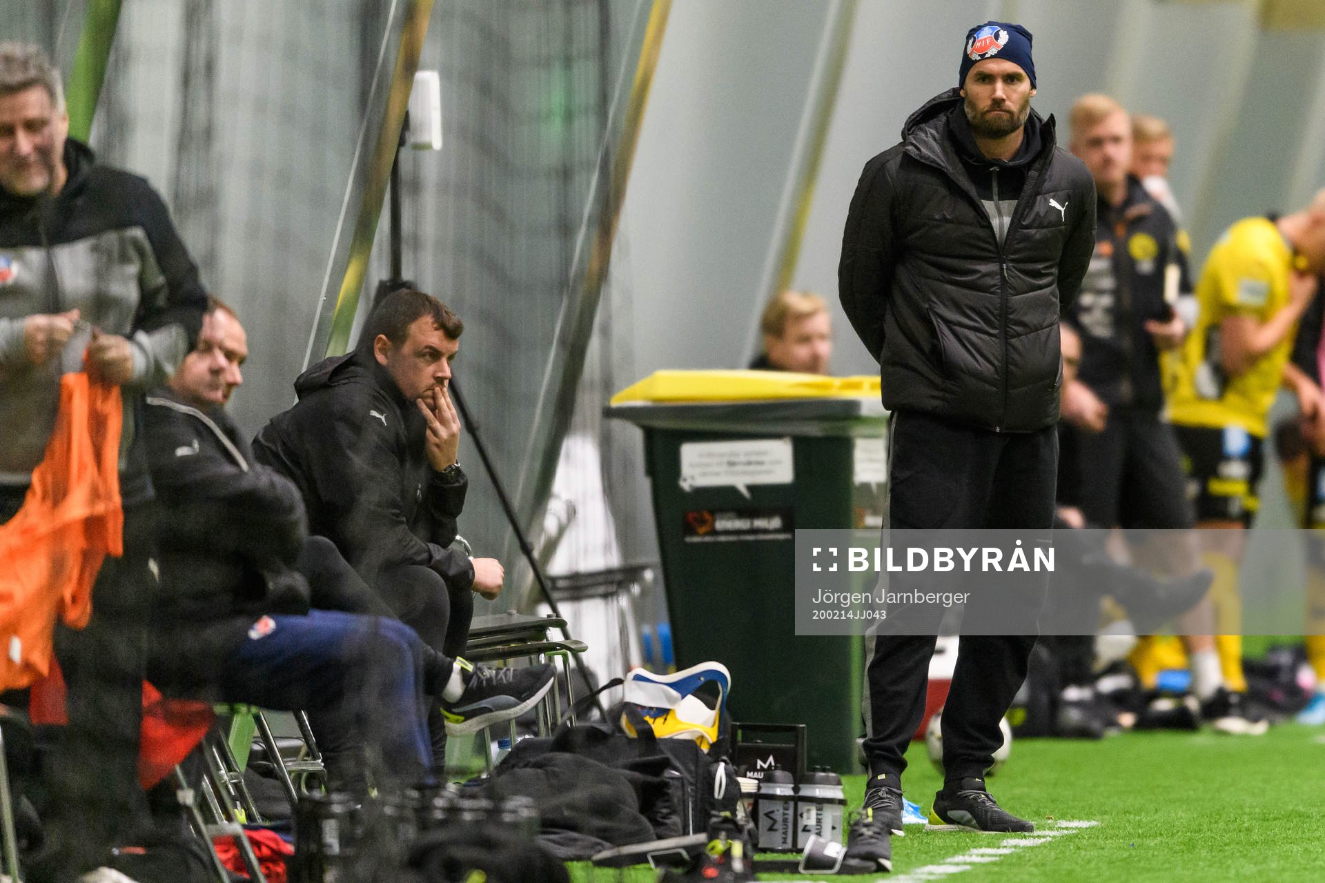 Helsingborgs tränare Olof Mellberg