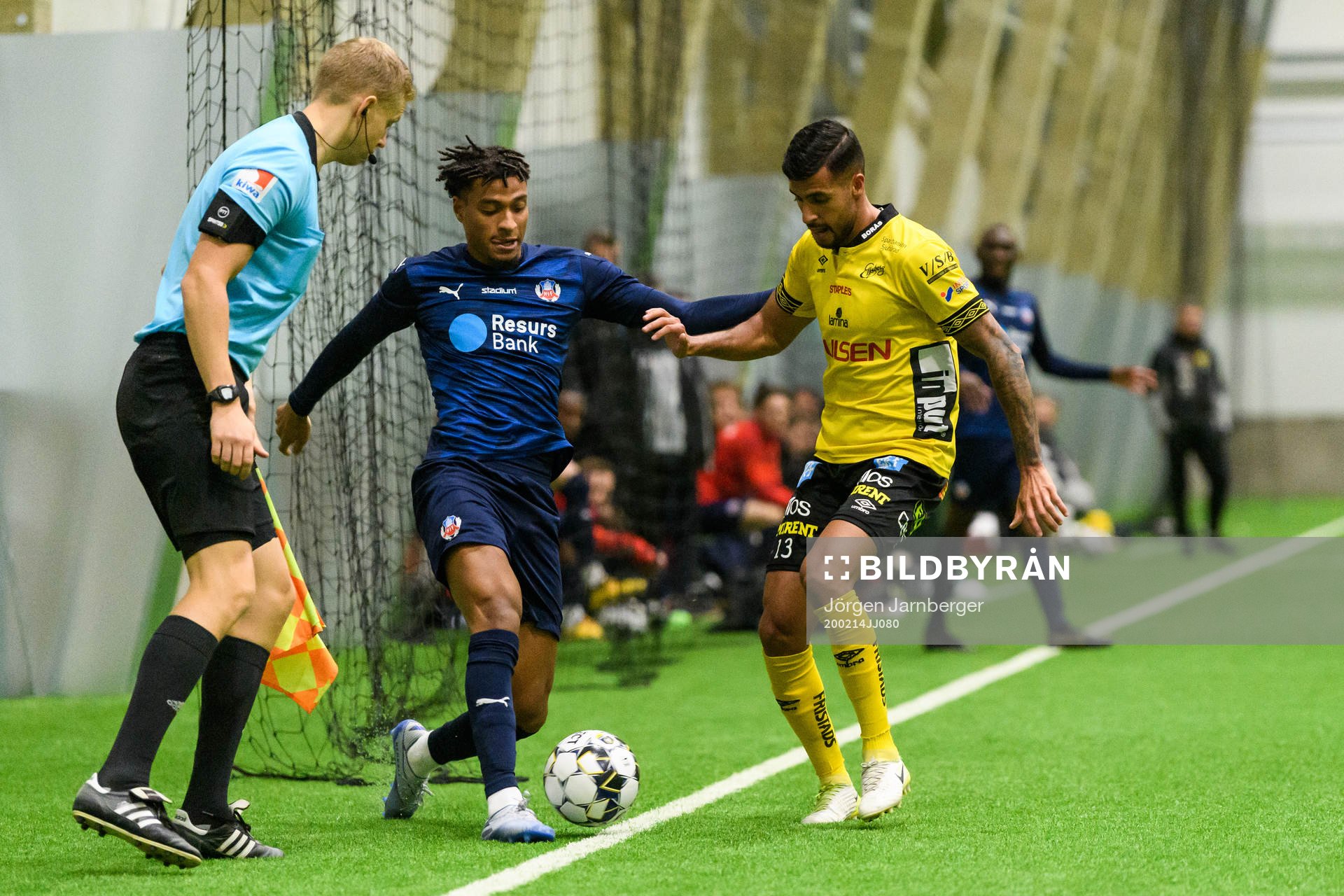 Helsingborgs Joseph Ceesay och Elfsborgs Rami Kaib