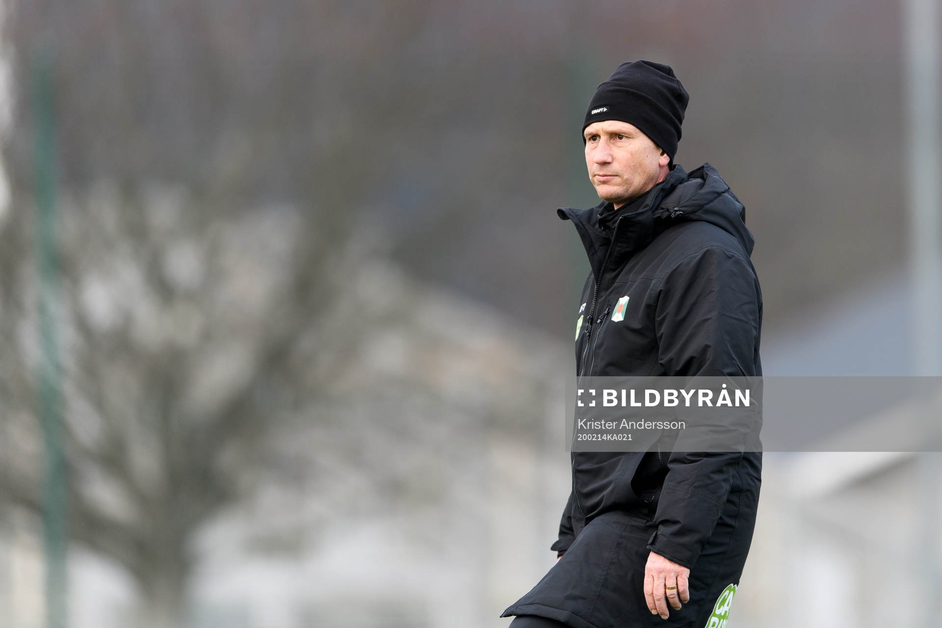 Assisterande tränare Fredrik Danielsson