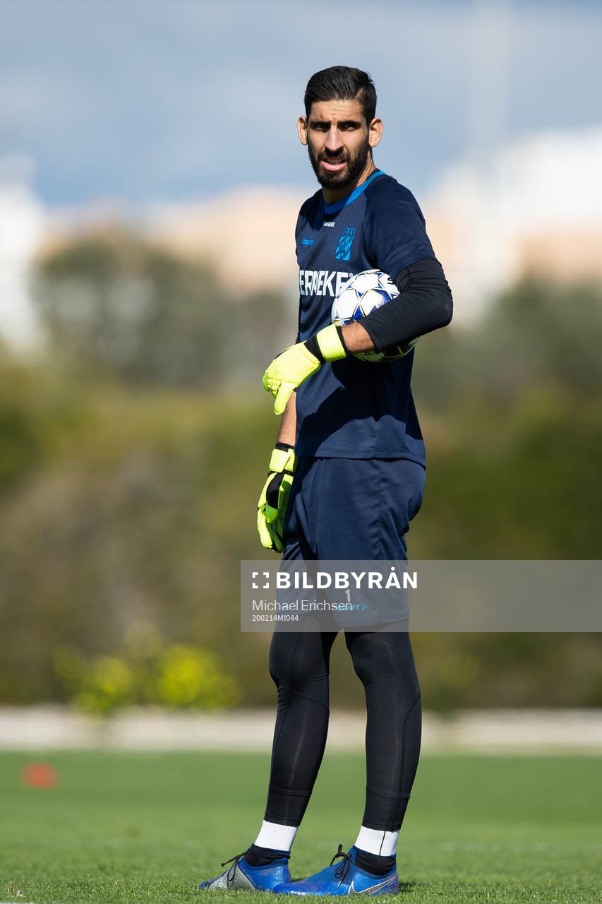 IFK Göteborgs målvakt Giannis Anestis