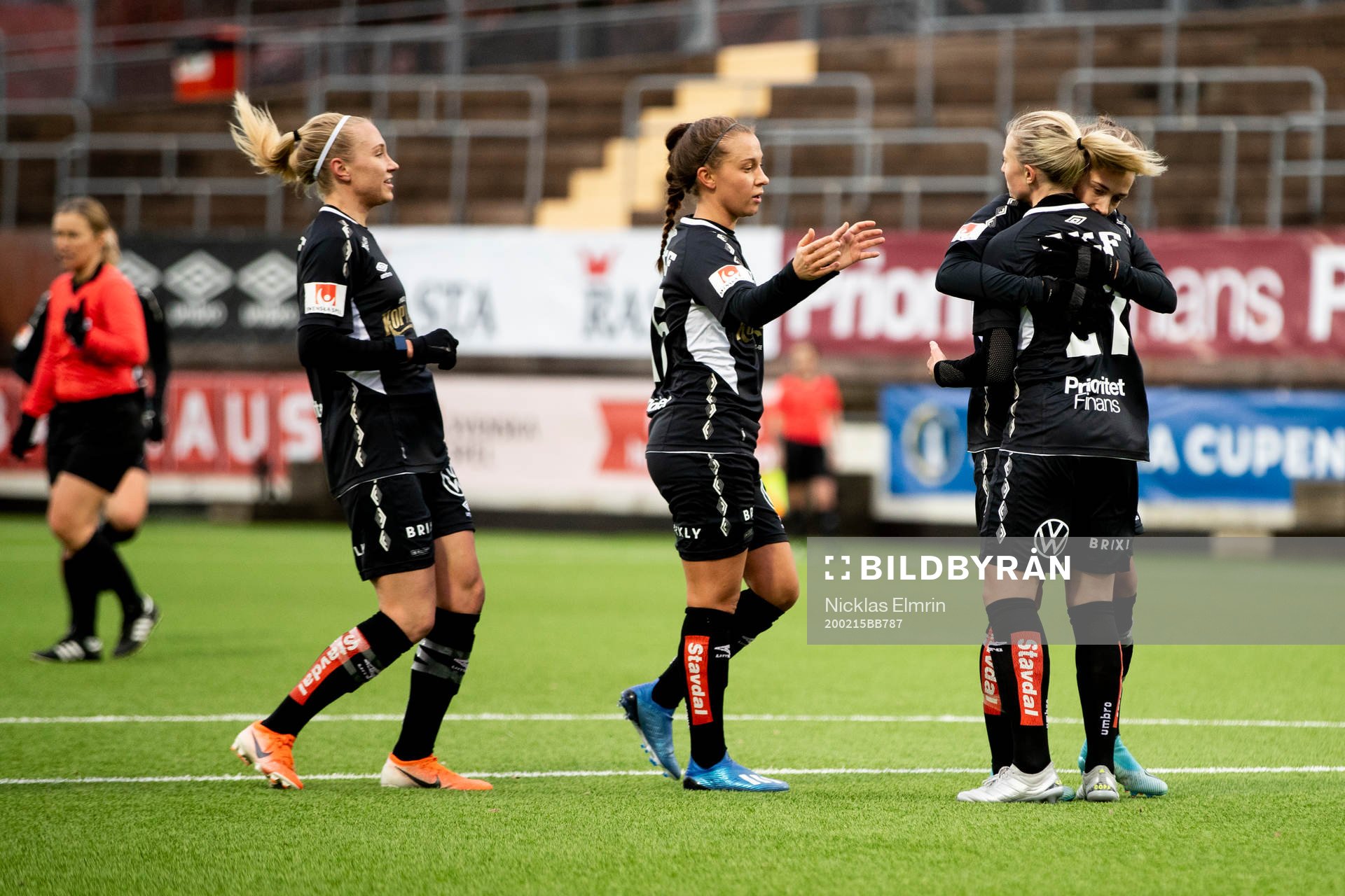 Göteborgs Rebecka Blomqvist, Filippa Angeldal och Julia