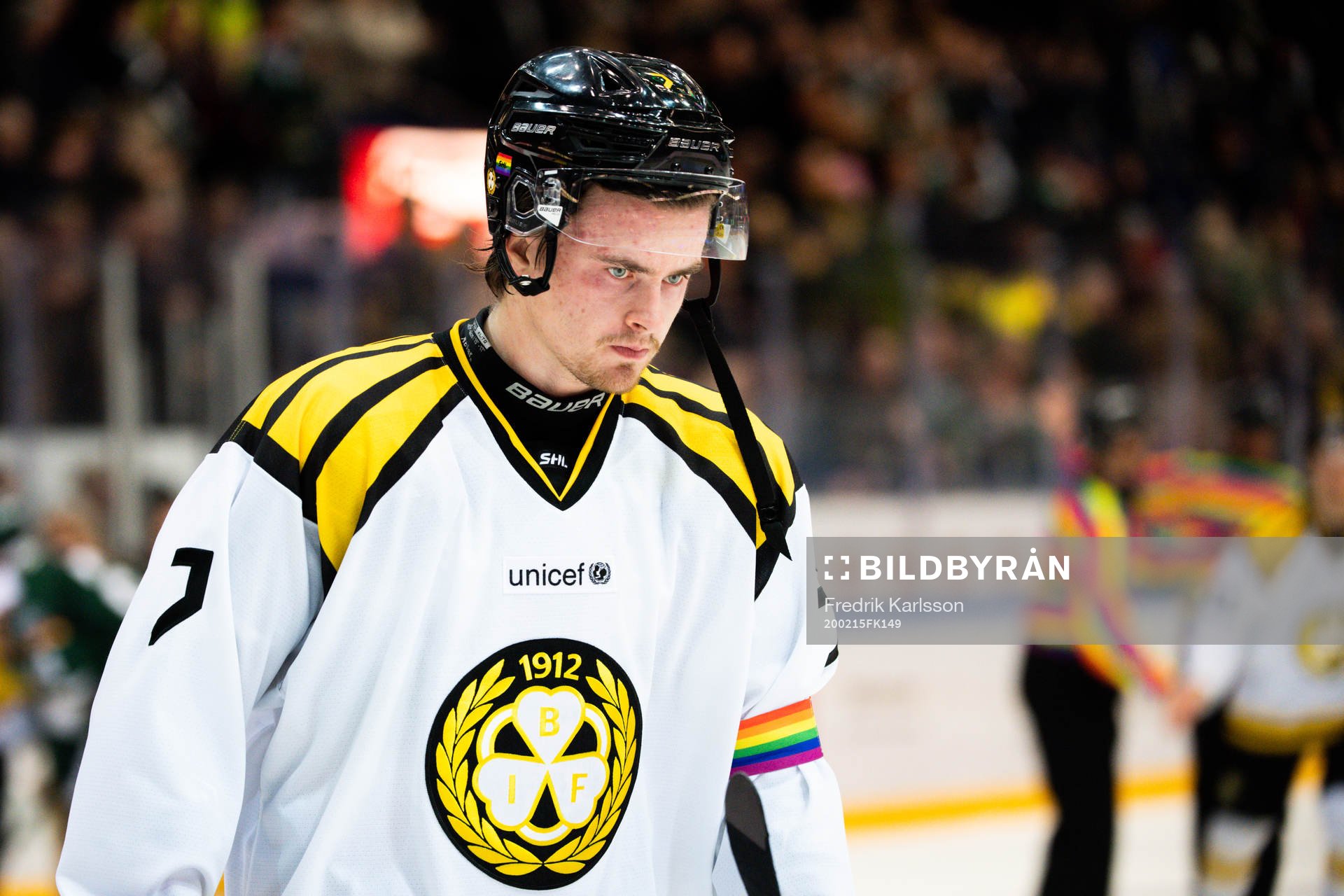 Brynäs Marcus Björk deppar