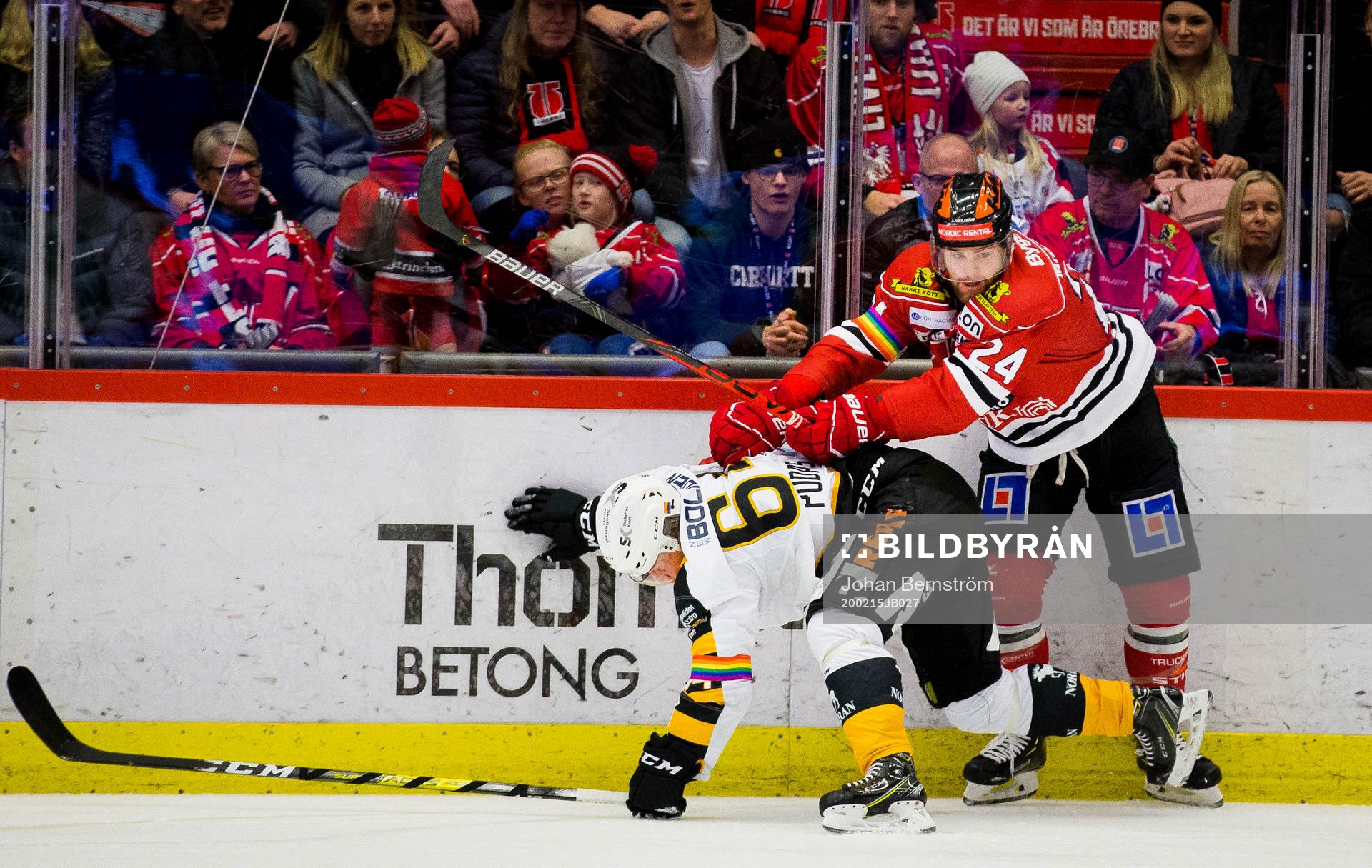 Örebros Aaron Irving och Skellefteås Jonathan Pudas