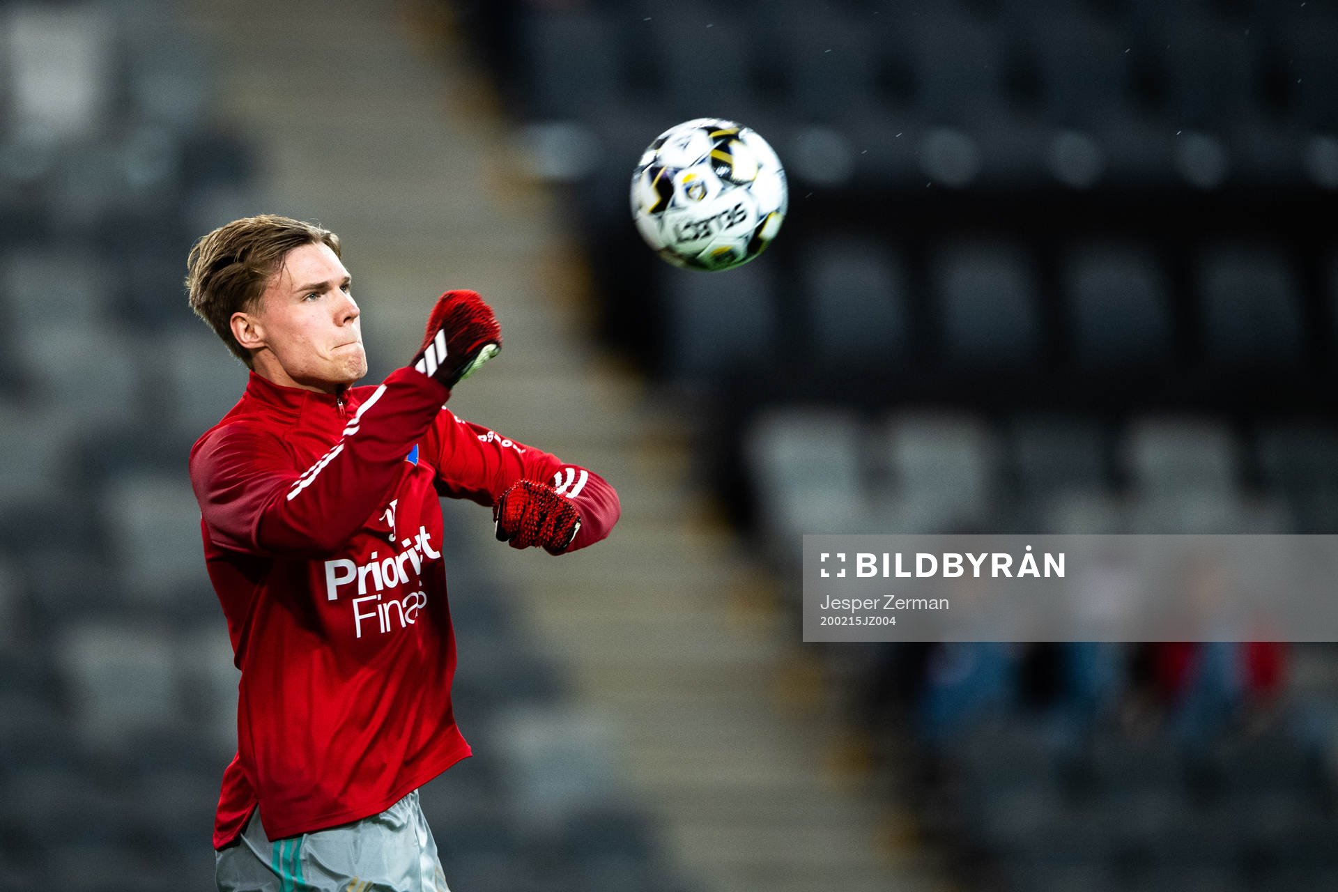 Djurgårdens målvakt Erland Tangvik